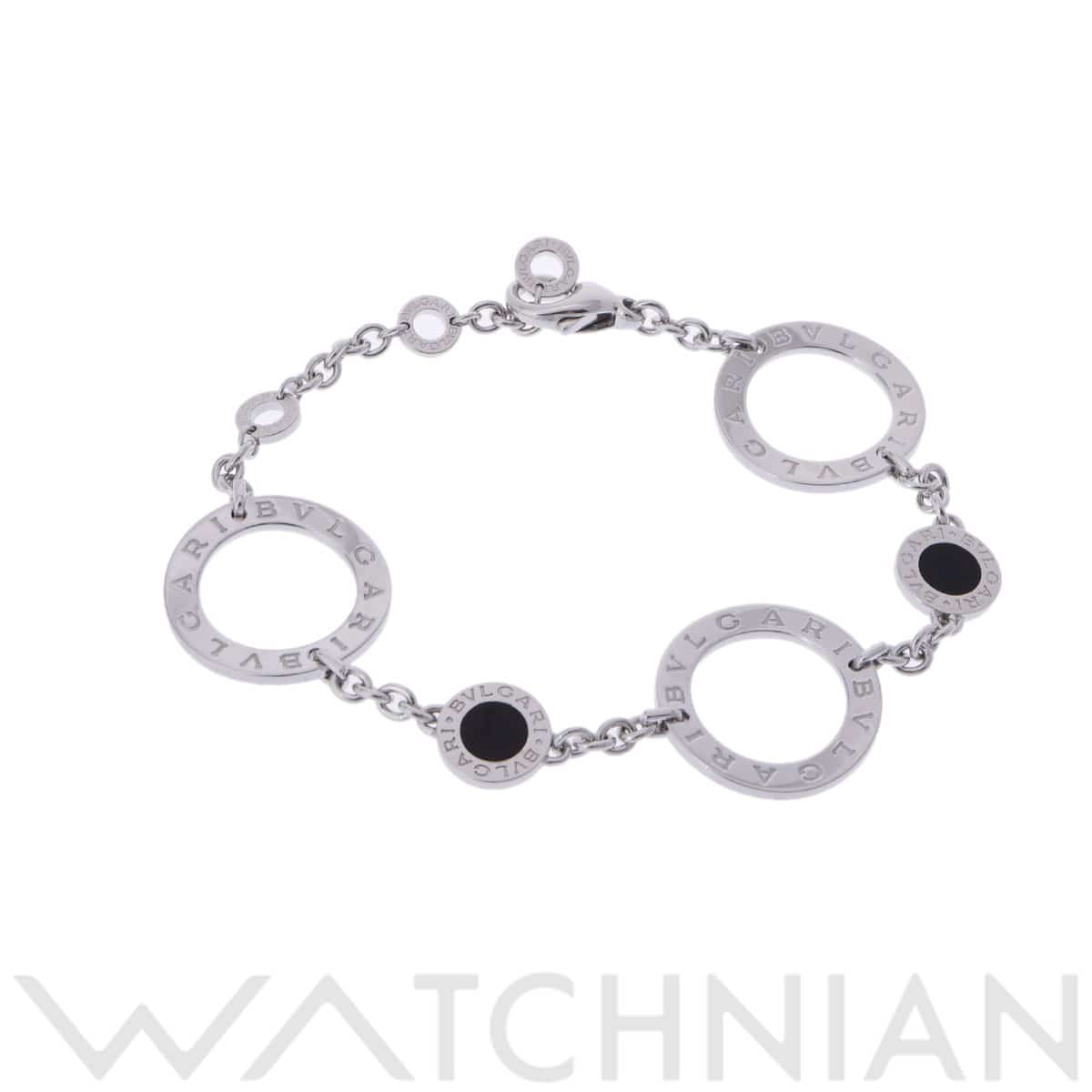 ブルガリ ブルガリブルガリ ソートワール ブレスレット K18ホワイトゴールド WG レディース ジュエリー 【中古】【jewelry】