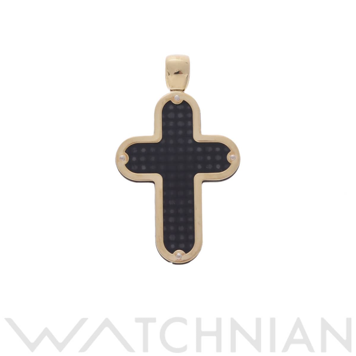 キメント クロス ペンダントトップ イエローゴールド レディース ジュエリー 【中古】【jewelry】