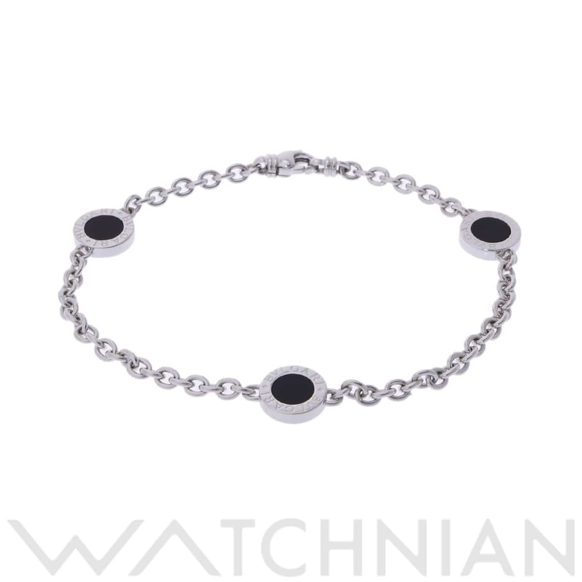 ブルガリ ブルガリブルガリブレスレット K18ホワイトゴールド WG レディース ジュエリー 【中古】【jewelry】