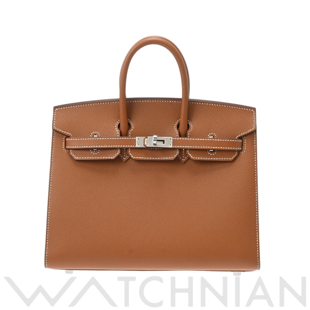 エルメス バーキン 25 セリエ ゴールド/パラジウム金具 ヴォーエプソン レディース バッグ 【未使用】【bag】