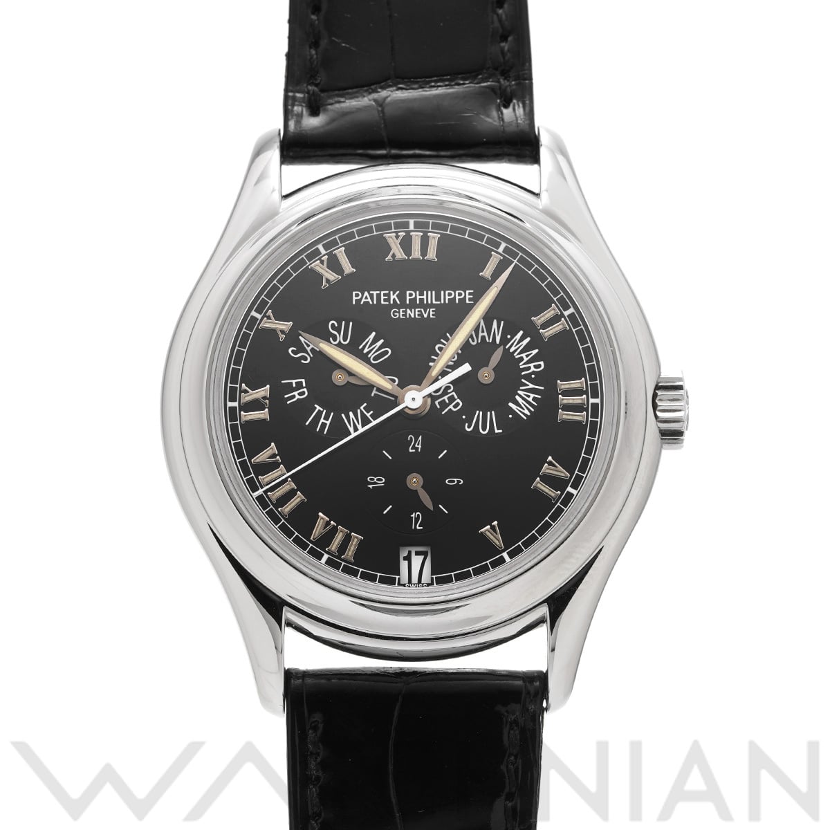 パテック フィリップ コンプリケーション アニュアルカレンダー 5035P-001 ブラック メンズ 時計 【中古】【wristwatch】