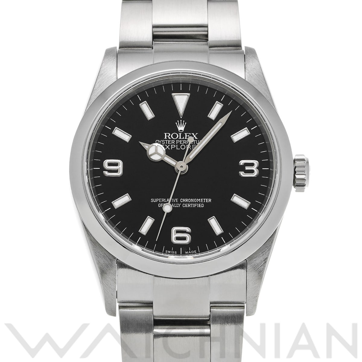ロレックス エクスプローラー 114270 ブラック メンズ 時計 【中古】【wristwatch】