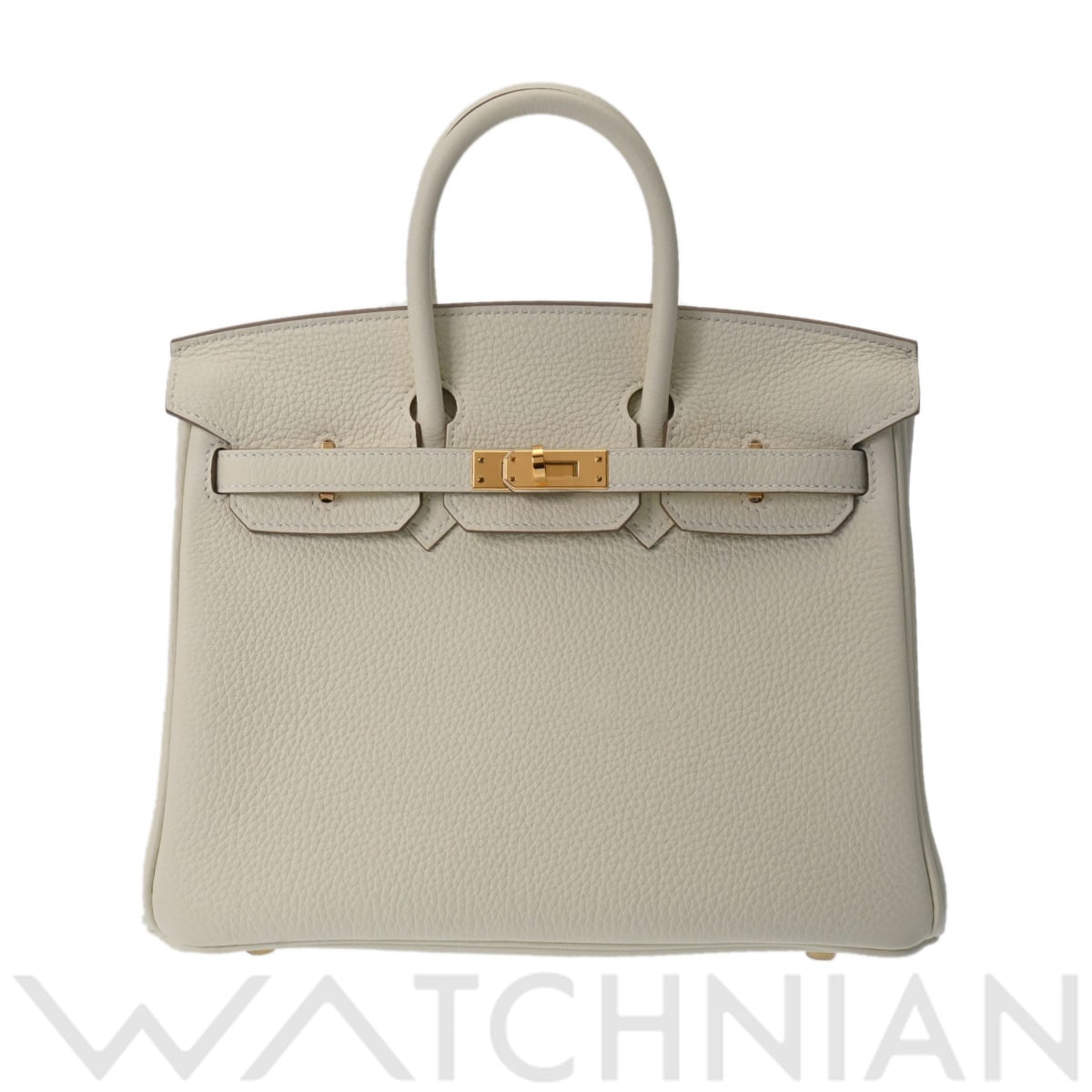 エルメス バーキン 25 マッシュルーム/ゴールド金具 トゴ レディース バッグ 【未使用】【bag】