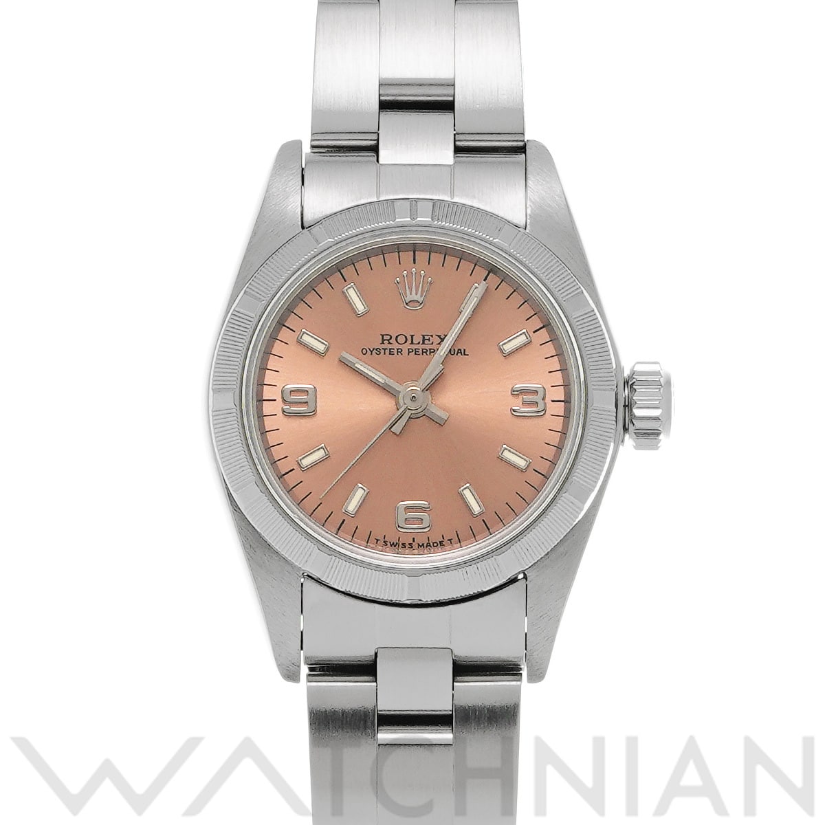 ロレックス オイスターパーペチュアル 67230 ピンク レディース 時計 【中古】【wristwatch】