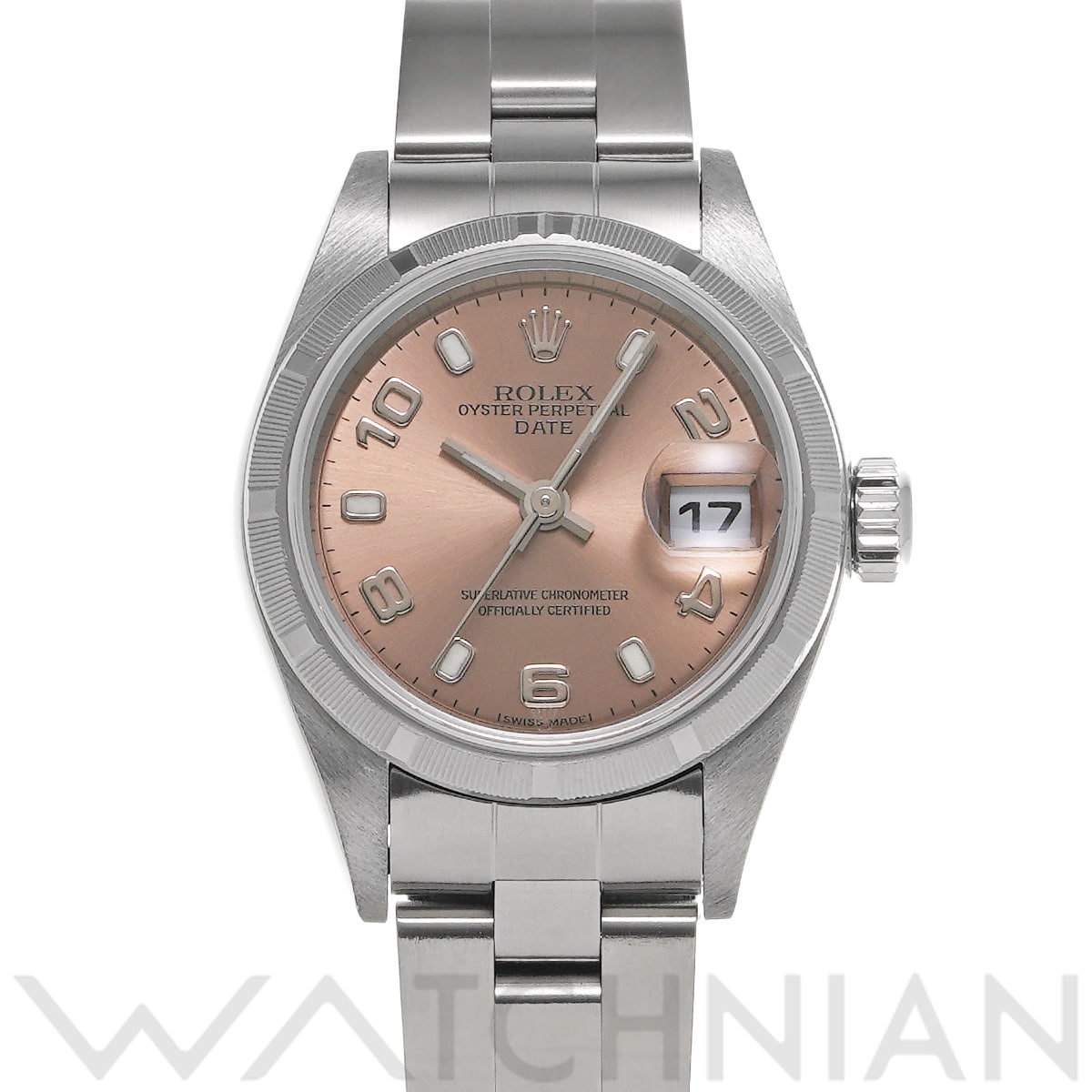 ロレックス オイスターパーペチュアル デイト  79190 ピンク レディース 時計 【中古】【wristwatch】
