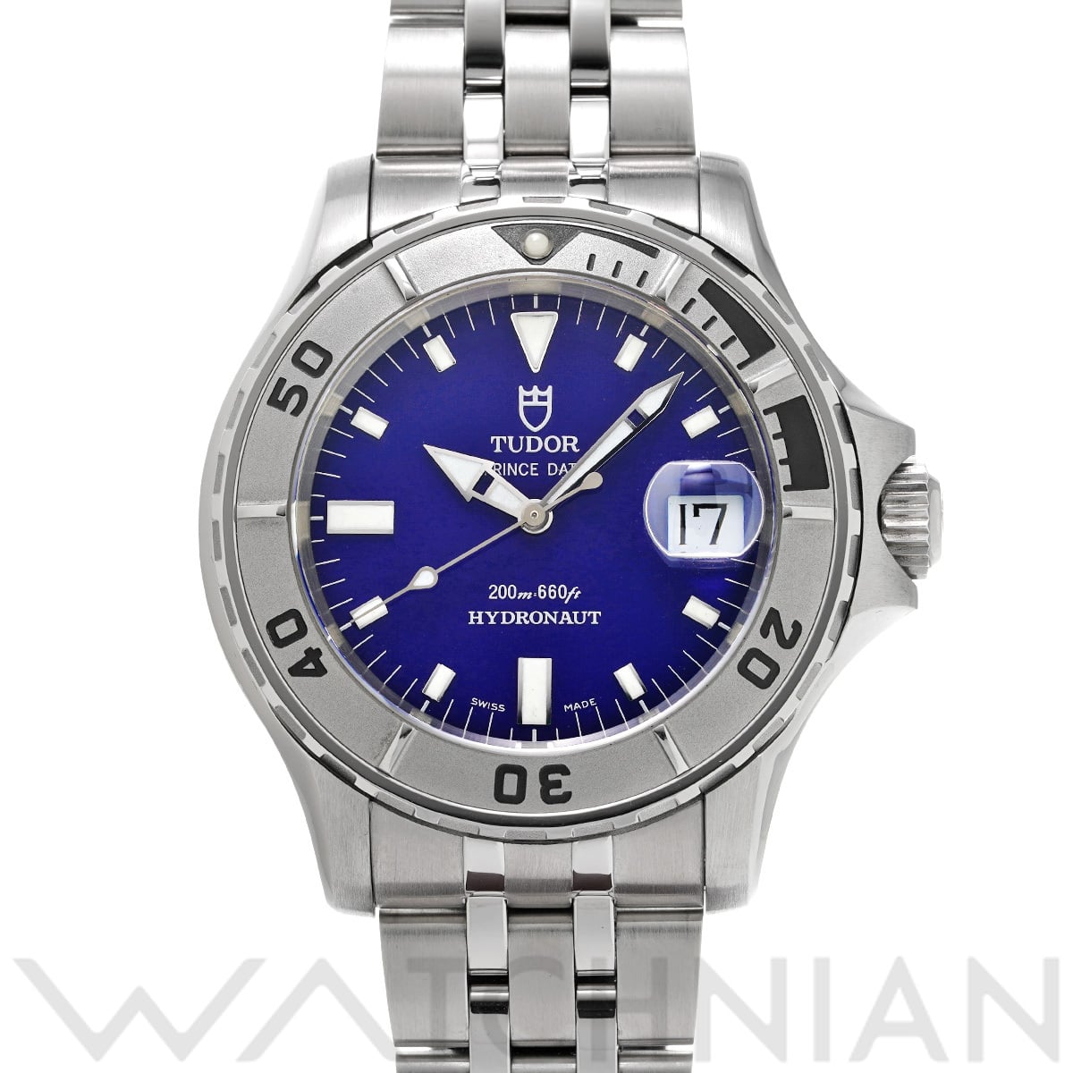 チューダー / チュードル ハイドロノート タイガー 89190 ブルー メンズ 時計 【中古】【wristwatch】