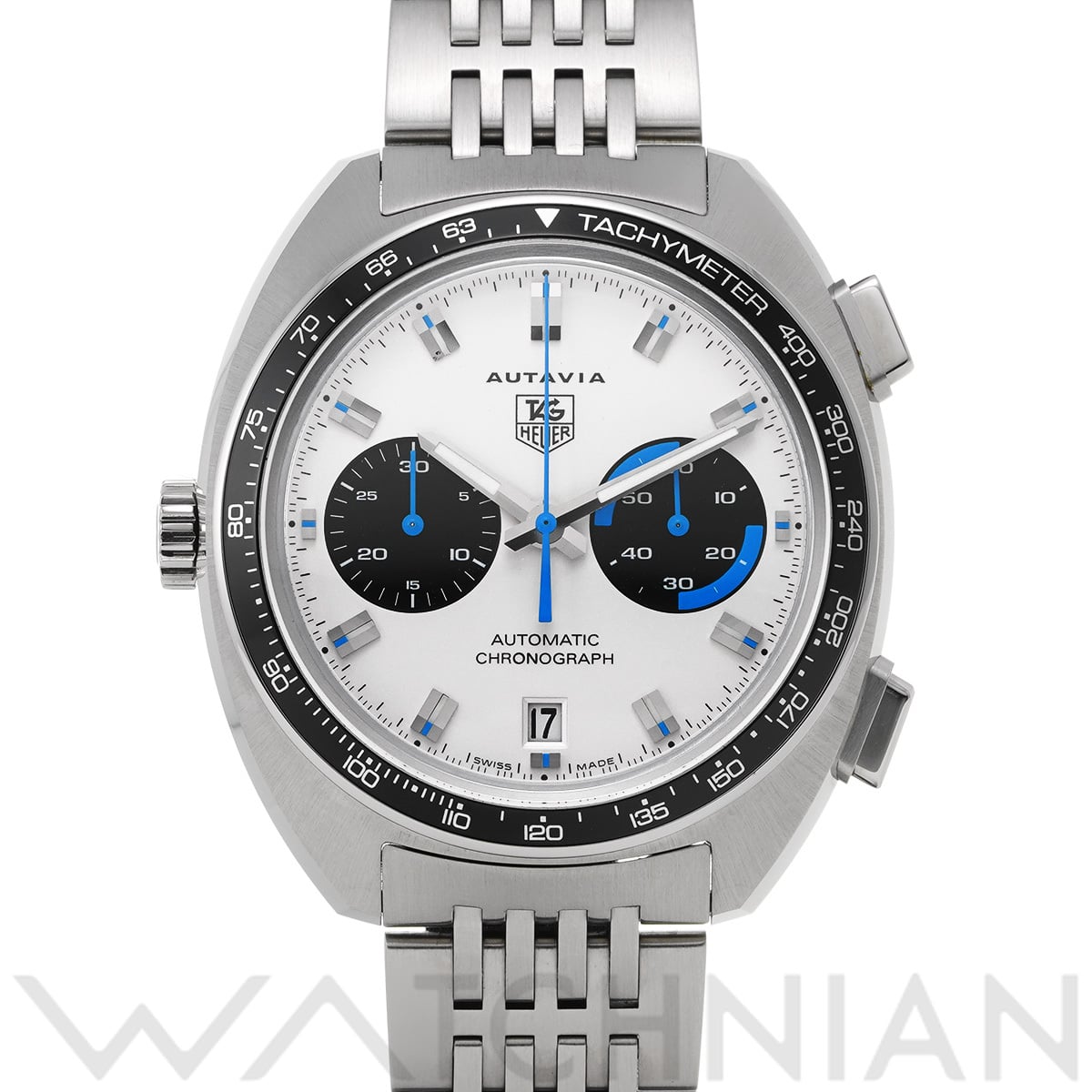 タグ ホイヤー オータヴィア CY2110.BA0775 ホワイト/ブラック メンズ 時計 【中古】【wristwatch】