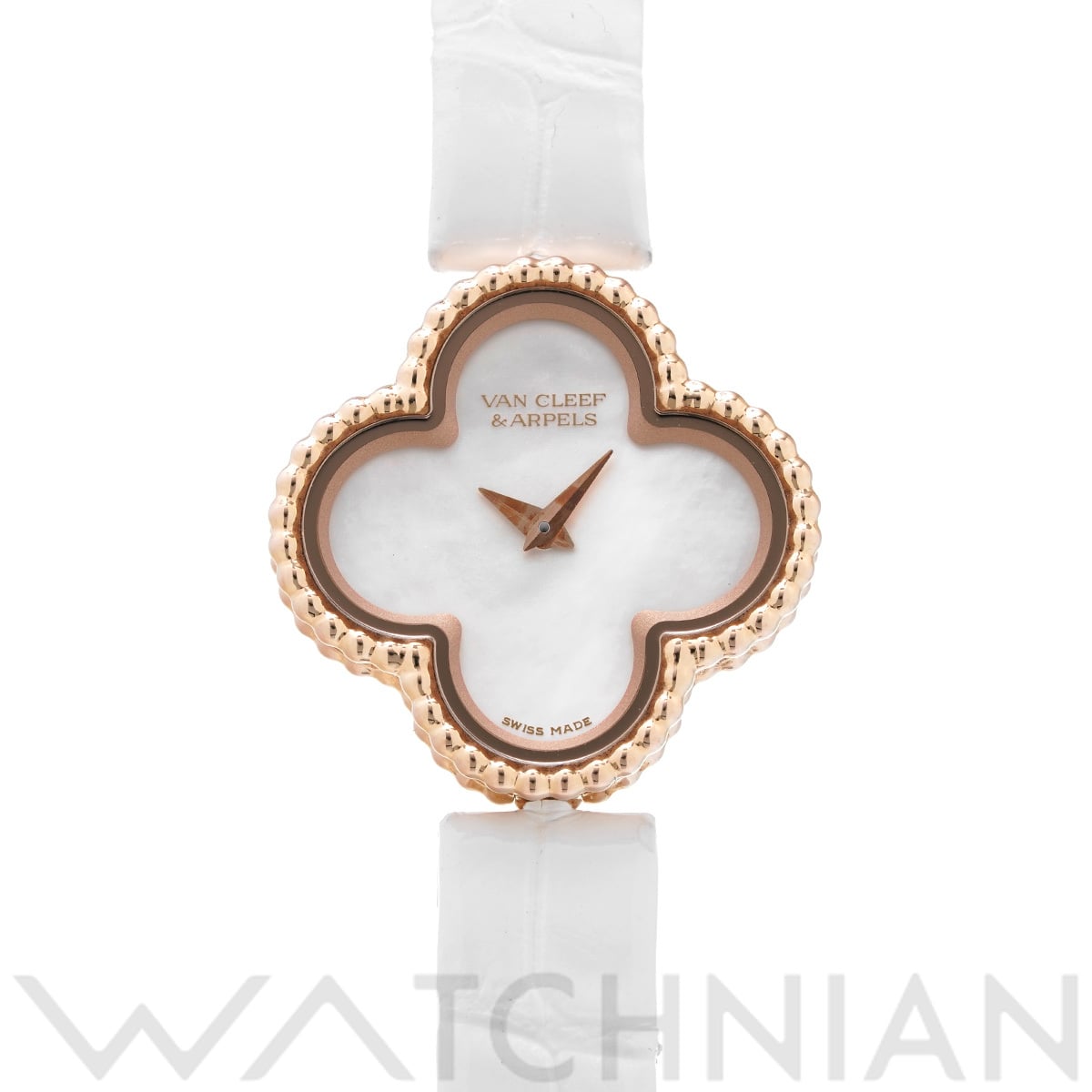 ヴァン クリーフ&アーペル スウィート アルハンブラ VCAR08SF00 ホワイトシェル レディース 時計 【中古】【wristwatch】