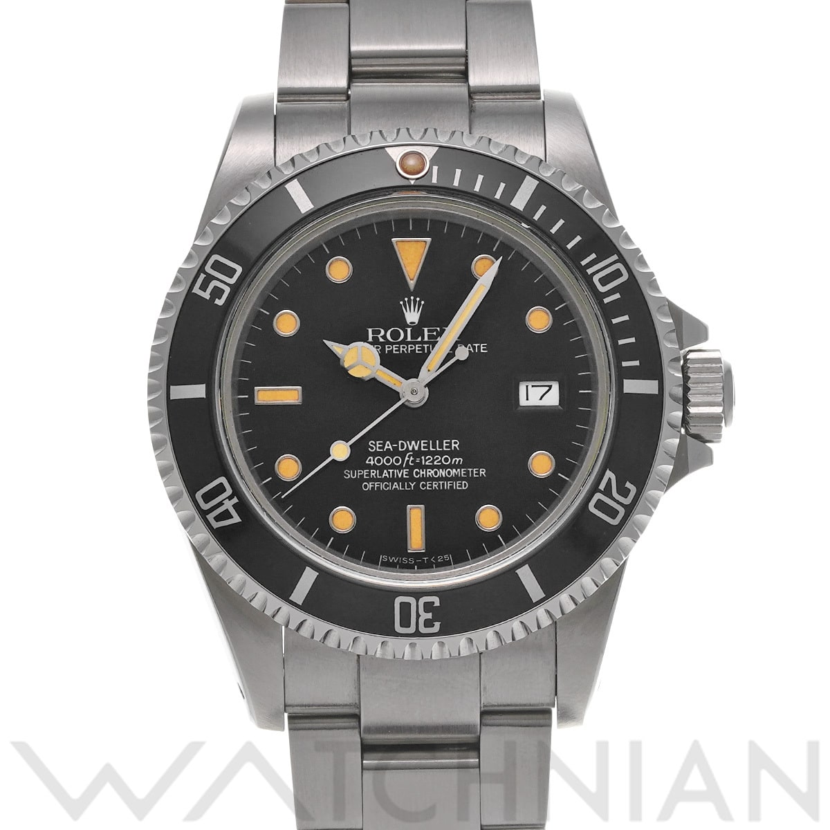 ロレックス シードゥエラー 16660 ブラック メンズ 時計 【中古】【wristwatch】