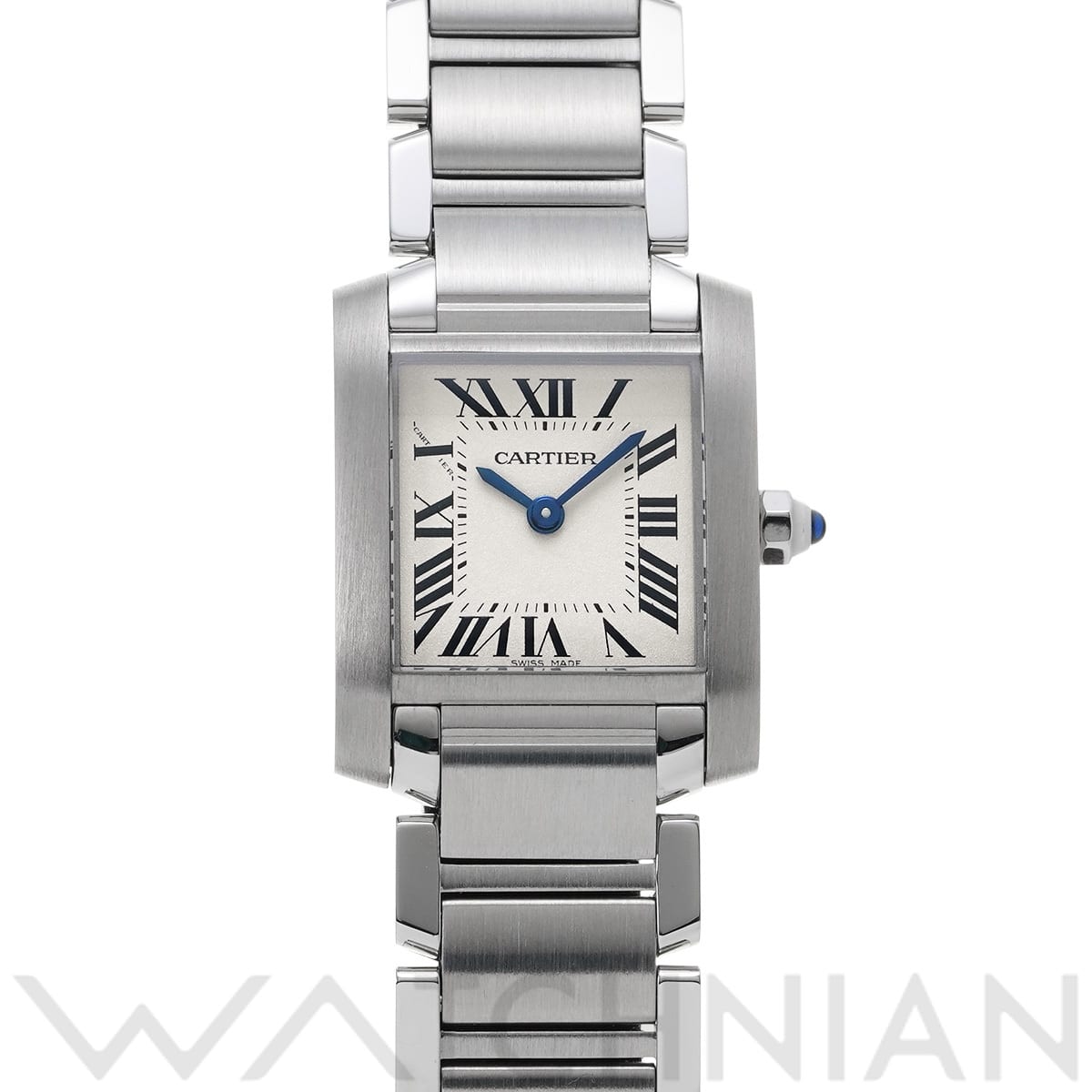 カルティエ タンクフランセーズ SM　 W51008Q3 シルバー レディース 時計 【中古】【wristwatch】