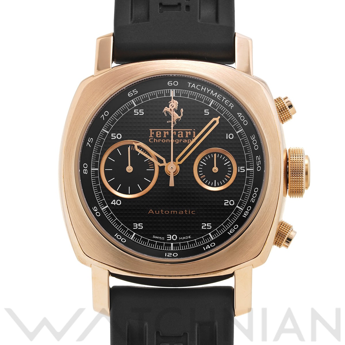 パネライ フェラーリ グランツーリズモ クロノグラフ FER00006 ブラック メンズ 時計 【中古】【wristwatch】