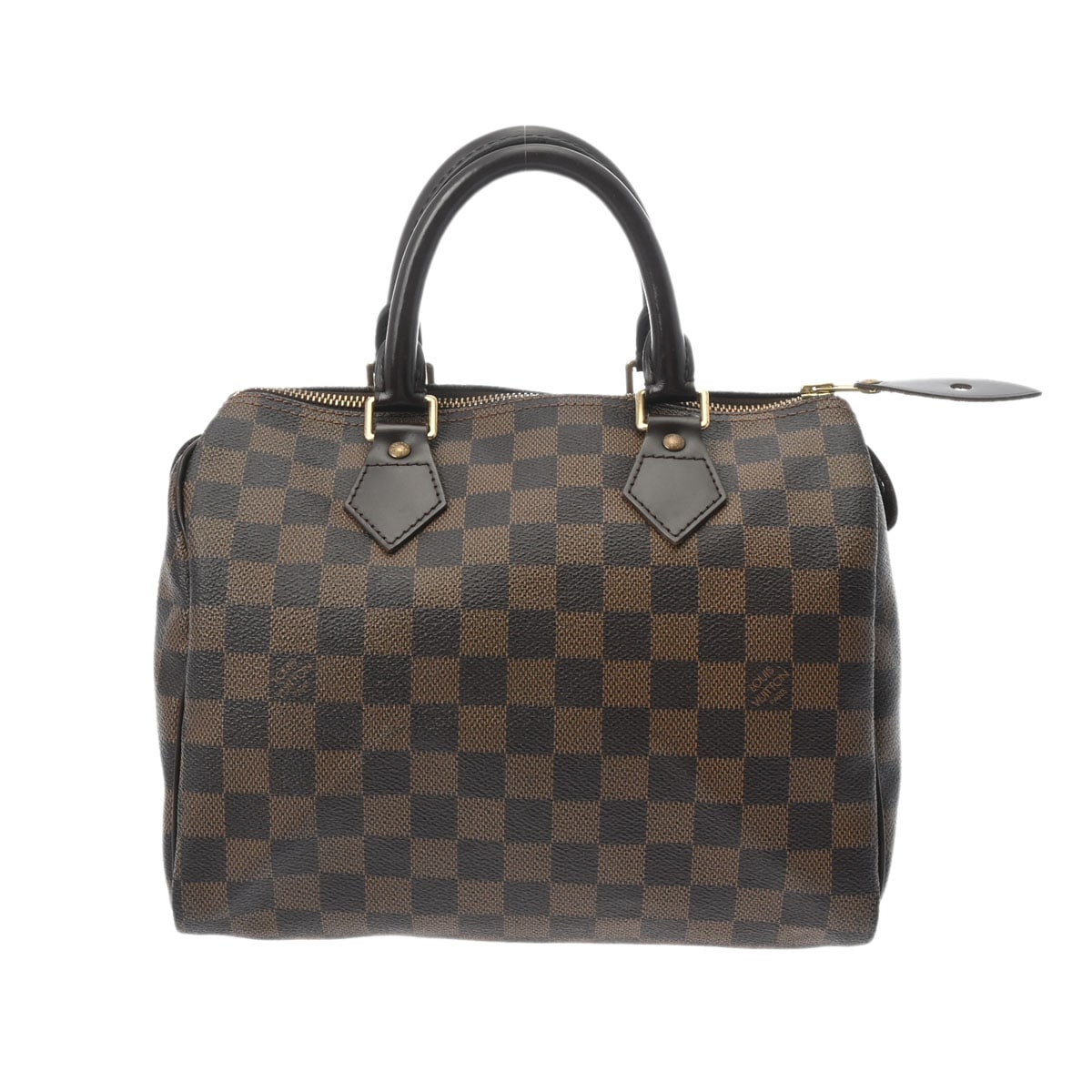ルイ ヴィトン ダミエ スピーディ 25 ブラウン N41532 ダミエキャンバス レディース バッグ 【中古】【bag】