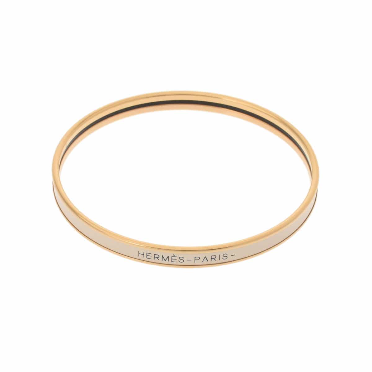 エルメス ユニ クリーム GP/エナメル ユニセックス ジュエリー 【中古】【jewelry】
