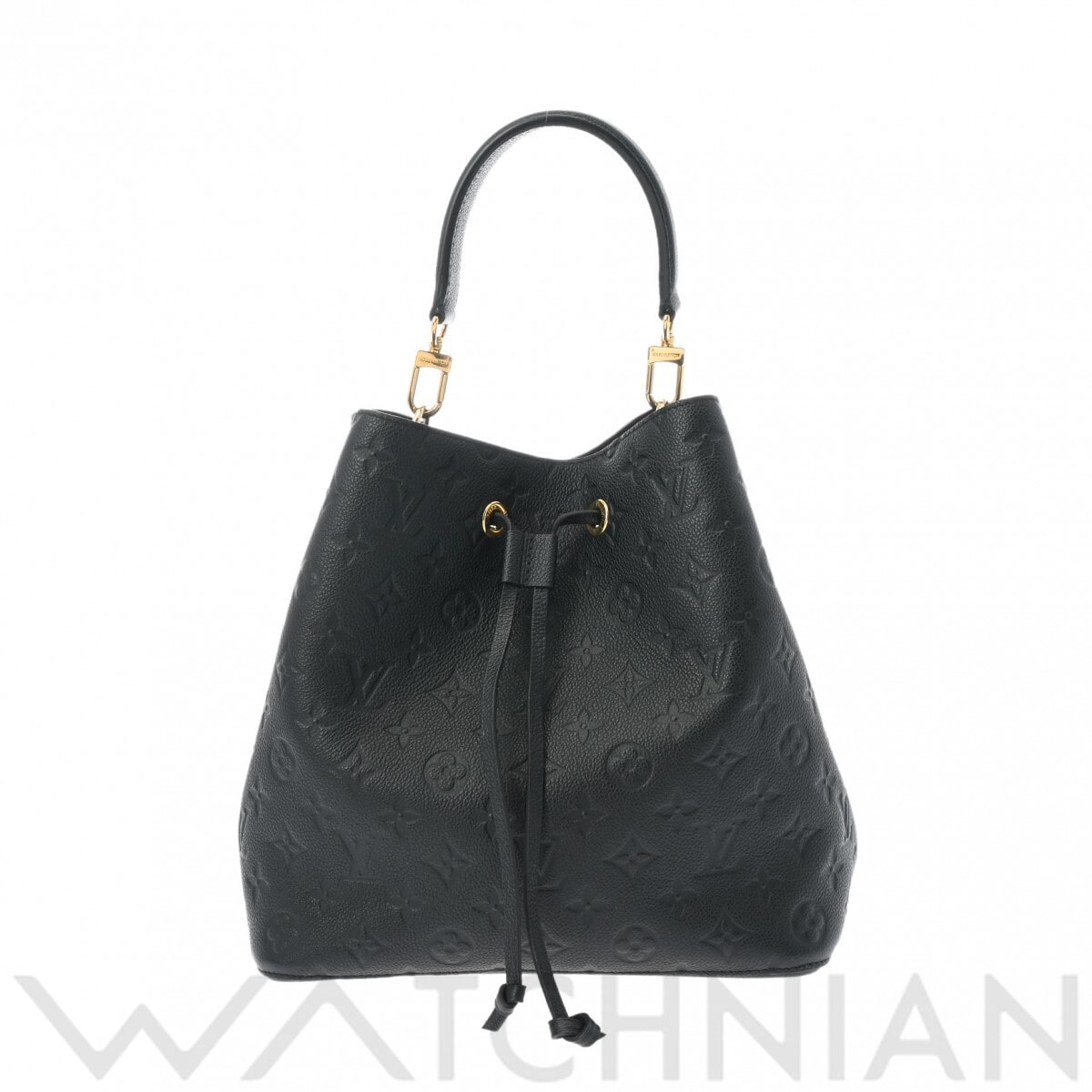 ルイ ヴィトン モノグラムアンプラント ネオノエ 2WAY ノワール M45256 レザー レディース バッグ 【中古】【bag】