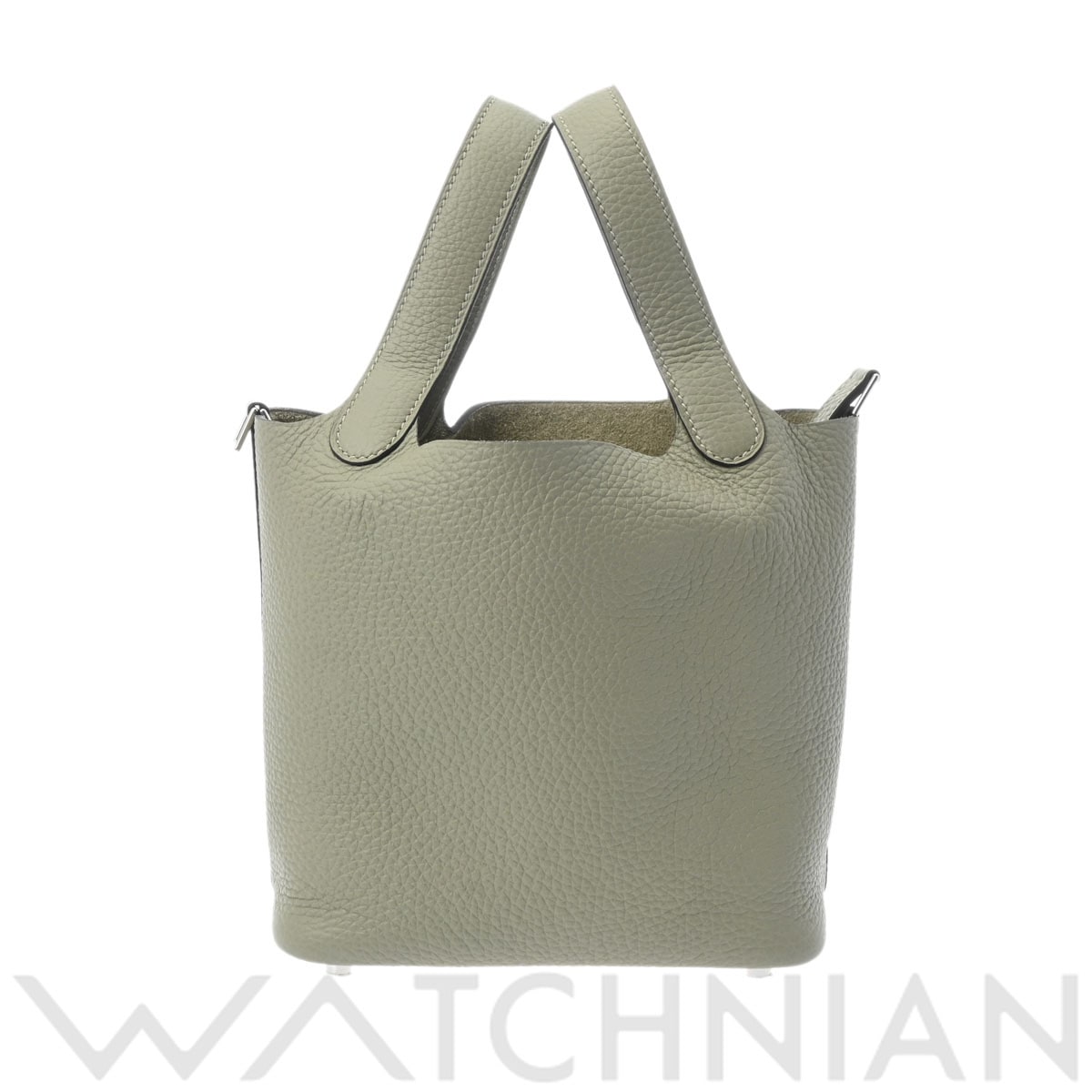 エルメス ピコタンロック PM  セージ/パラジウム金具 トリヨンクレマンス レディース バッグ 【未使用】【bag】