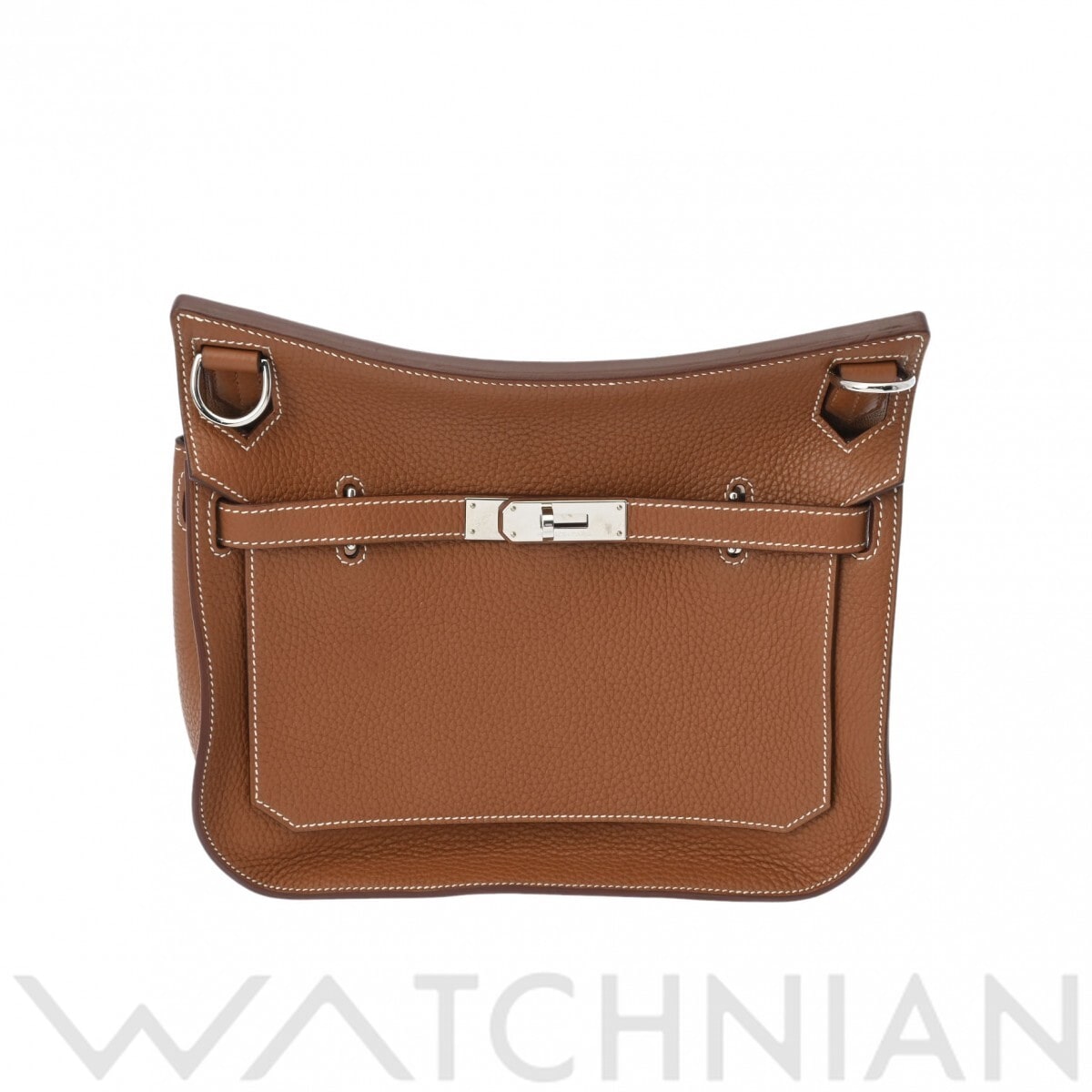 エルメス ジプシエール 28 ゴールド/パラジウム金具 トリヨンクレマンス レディース バッグ 【中古】【bag】