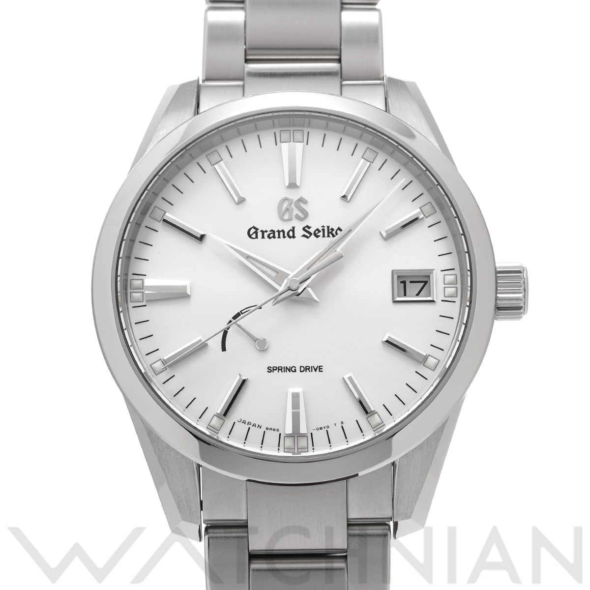 グランドセイコー ヘリテージコレクション スプリングドライブ SBGA299 シルバー メンズ 時計 【中古】【wristwatch】