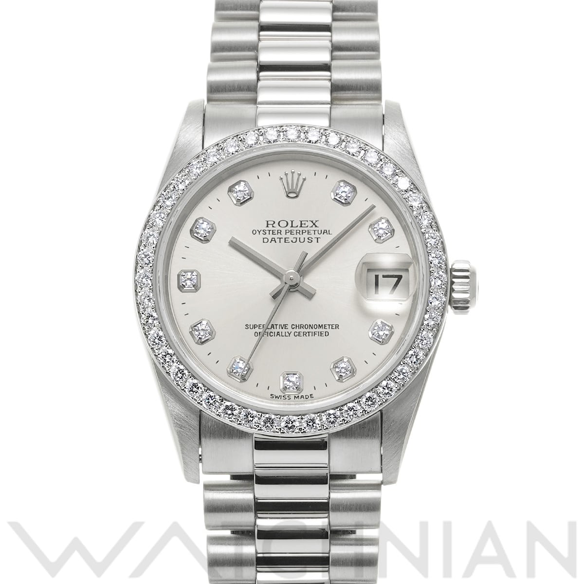 ロレックス デイトジャスト 78286G シルバー/ダイヤモンド ユニセックス 時計 【中古】【wristwatch】