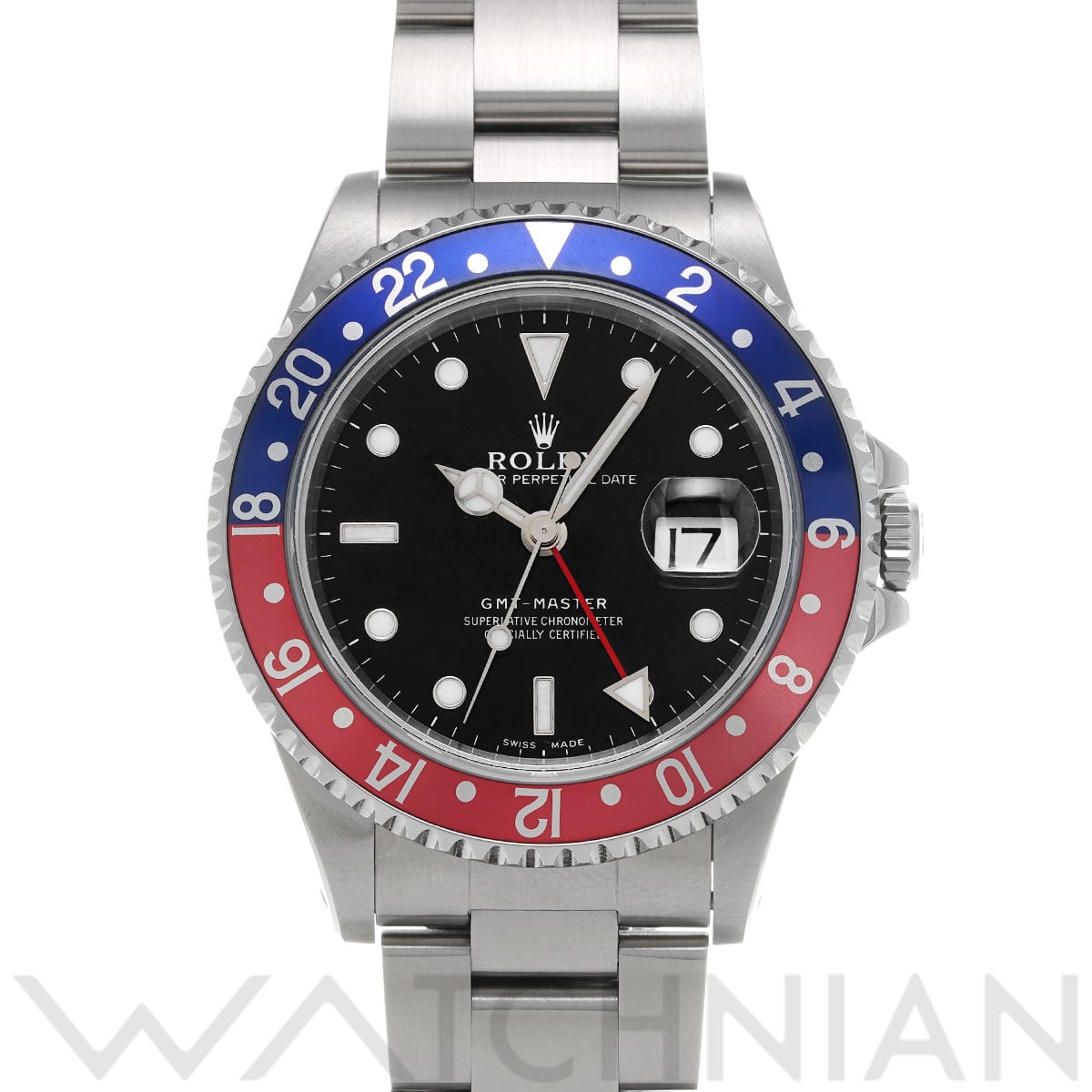 ロレックス GMTマスター 16700 ブラック メンズ 時計 【中古】【wristwatch】