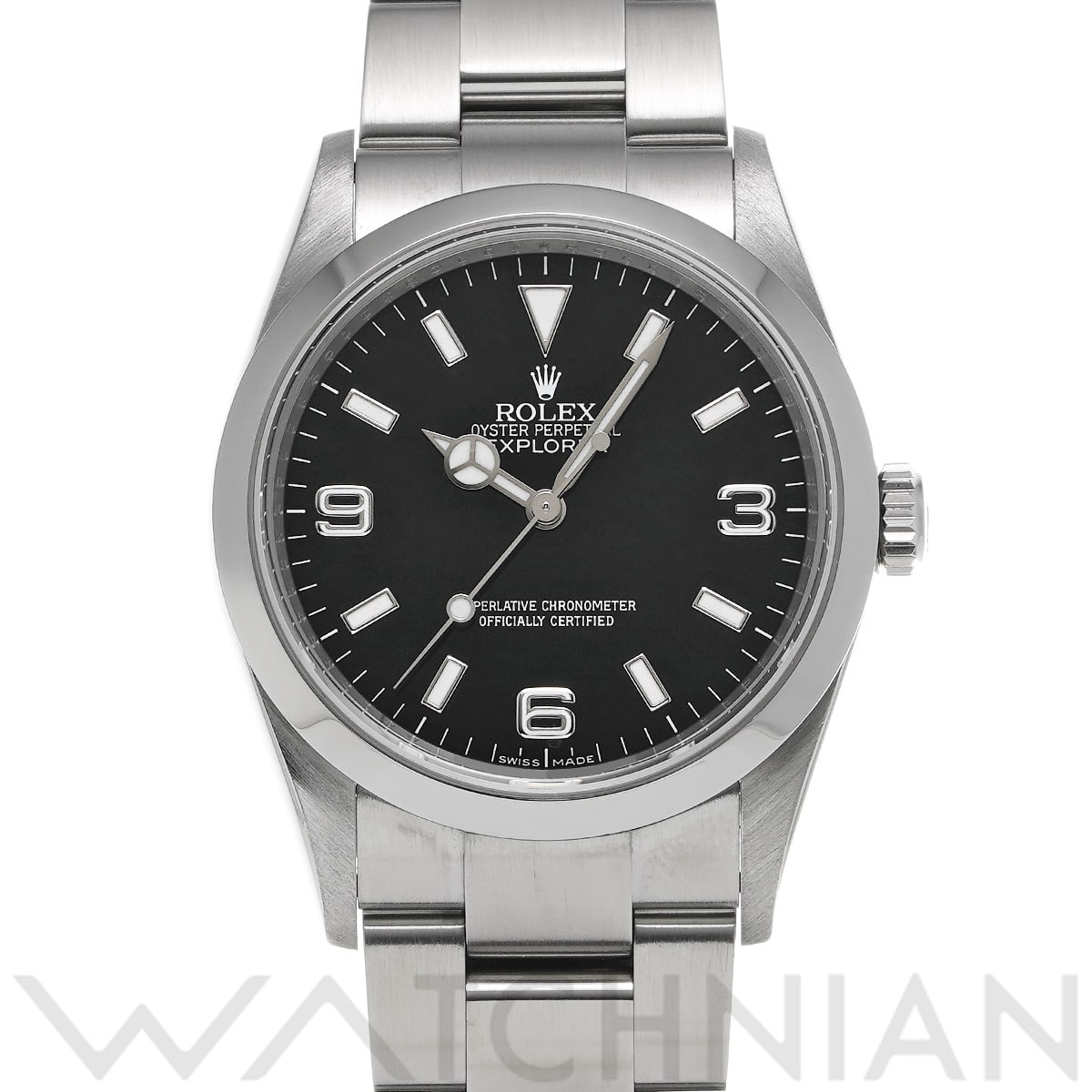 ロレックス エクスプローラー 114270 ブラック メンズ 時計 【中古】【wristwatch】