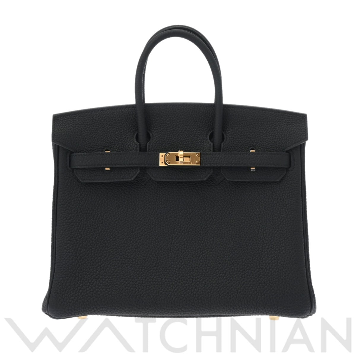エルメス バーキン 25 ブラック/ゴールド金具 トゴ レディース バッグ 【未使用】【bag】