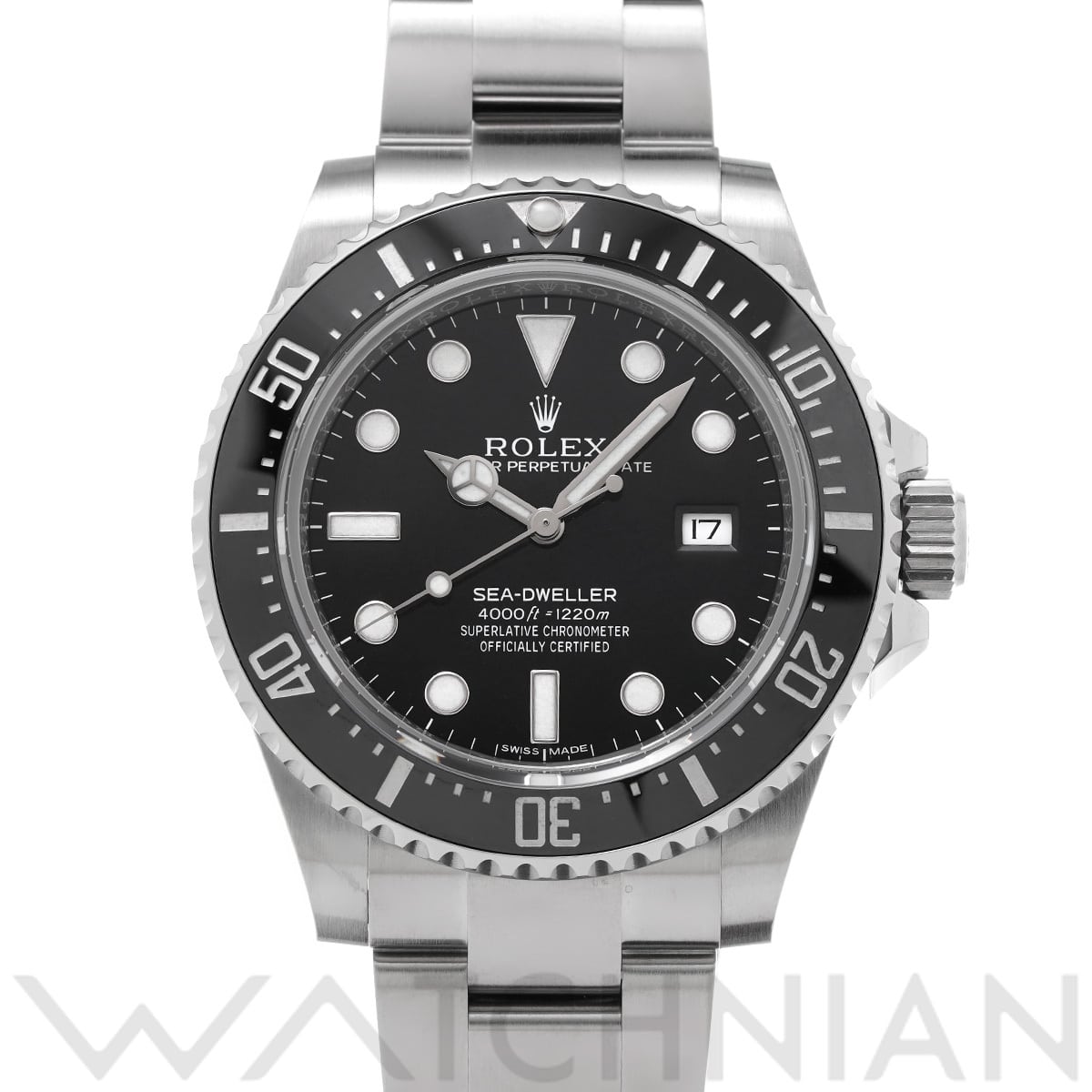 ロレックス シードゥエラー 4000 116600 ブラック メンズ 時計 【中古】【wristwatch】