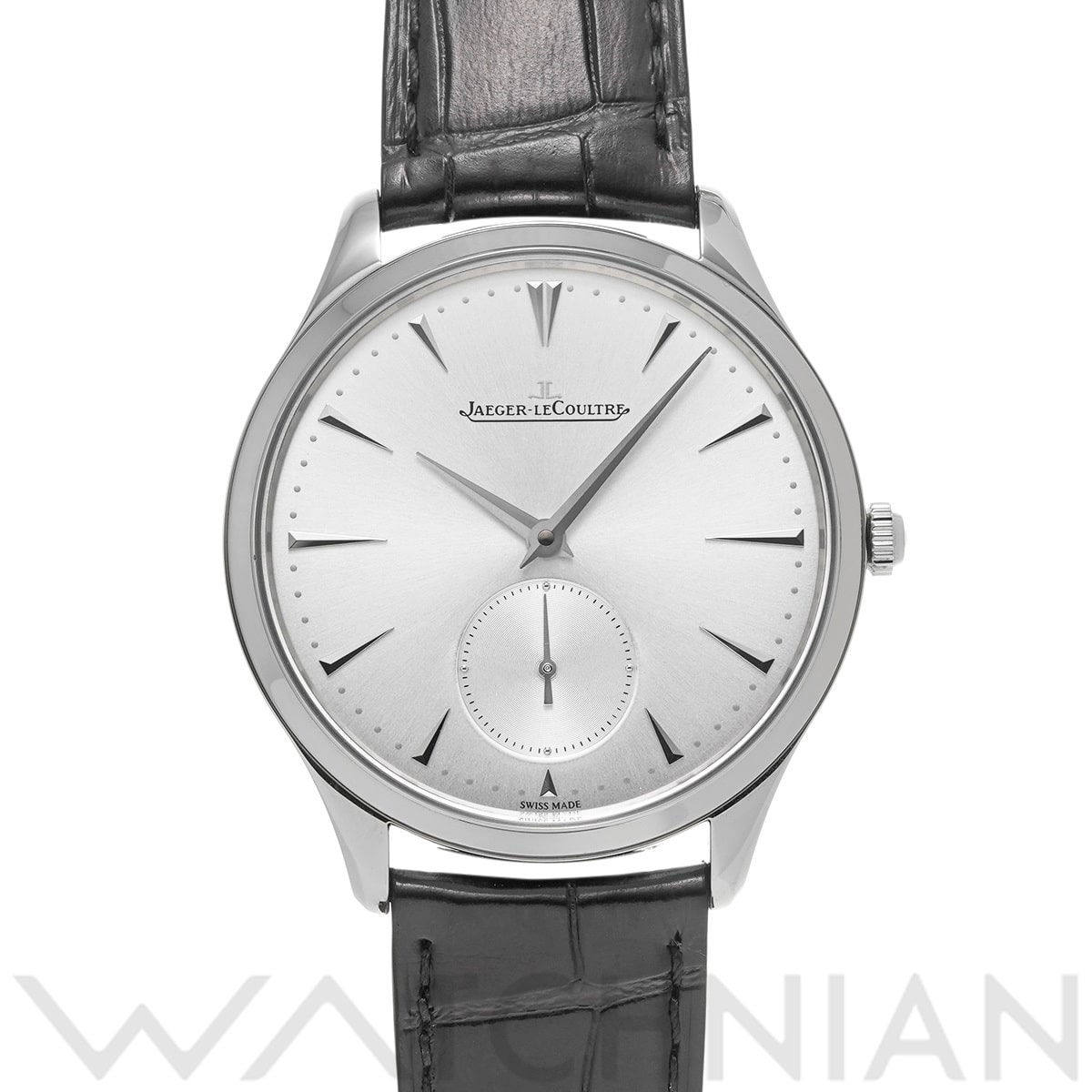 ジャガー ルクルト マスター ウルトラスリム スモールセコンド Q1278420 シルバー メンズ 時計 【中古】【wristwatch】