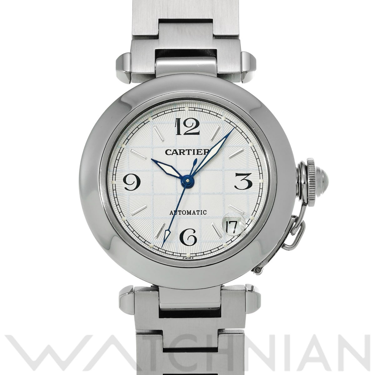カルティエ パシャC W31023M7 グレー ユニセックス 時計 【中古】【wristwatch】