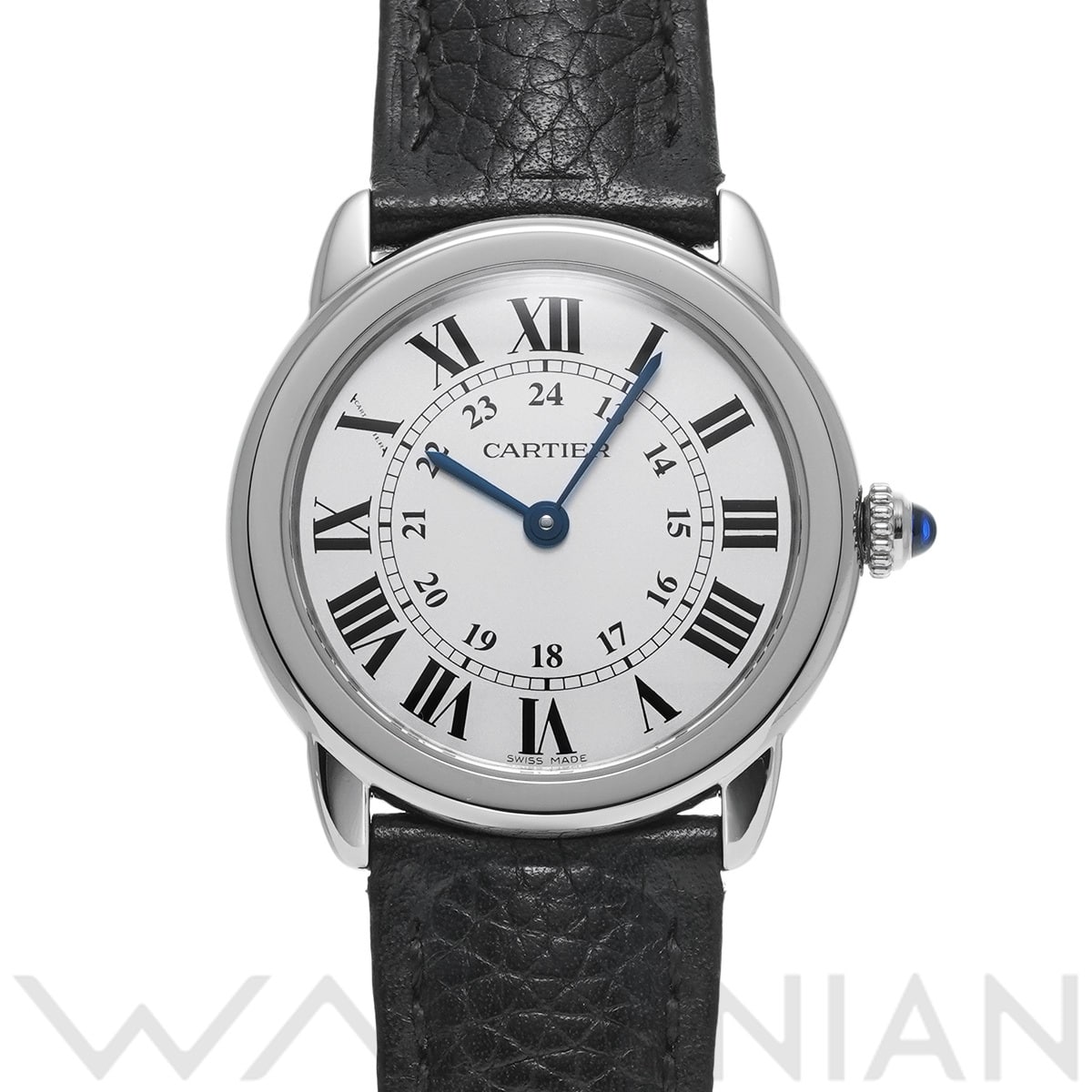 カルティエ ロンドソロ ドゥ カルティエ SM WSRN0019 シルバー レディース 時計 【中古】【wristwatch】