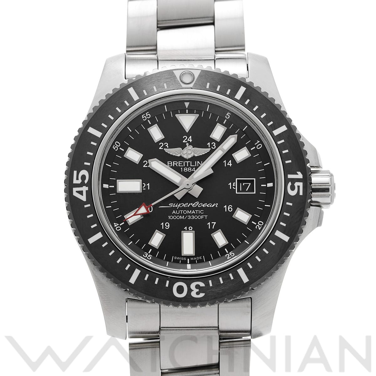 ブライトリング スーパーオーシャン44 スペシャル Y1739310/BF45 ブラック メンズ 時計 【中古】【wristwatch】