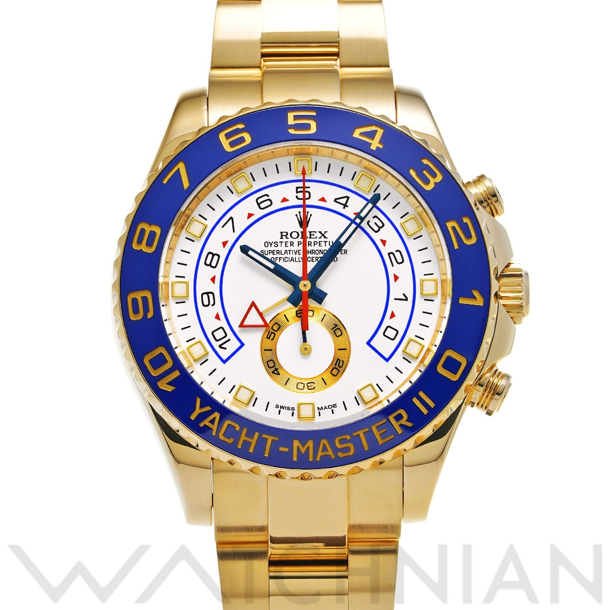 ロレックス ヨットマスターII 116688 ホワイト メンズ 時計 【中古】【wristwatch】