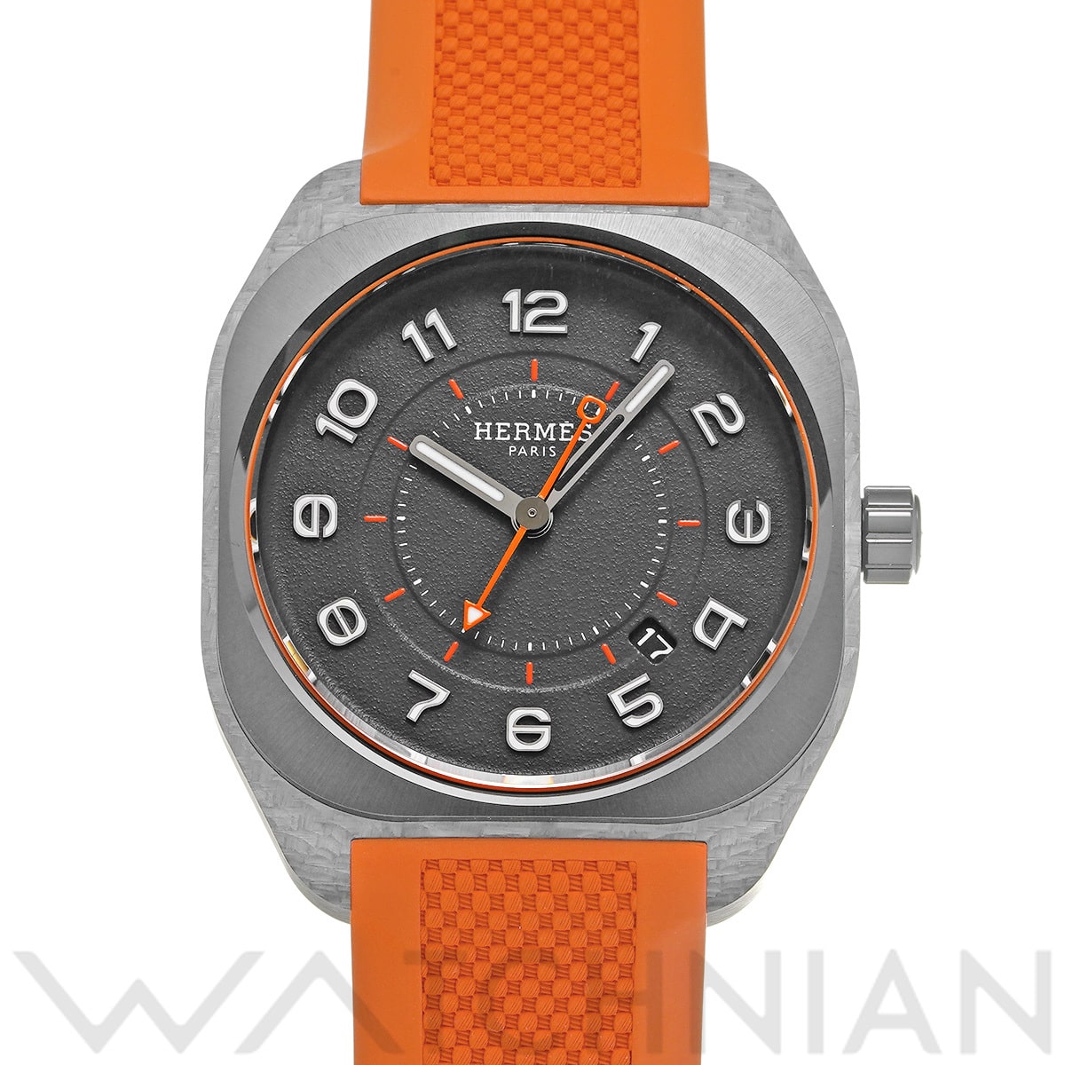 エルメス H08 SP1.746c ブラック メンズ 時計 【中古】【wristwatch】