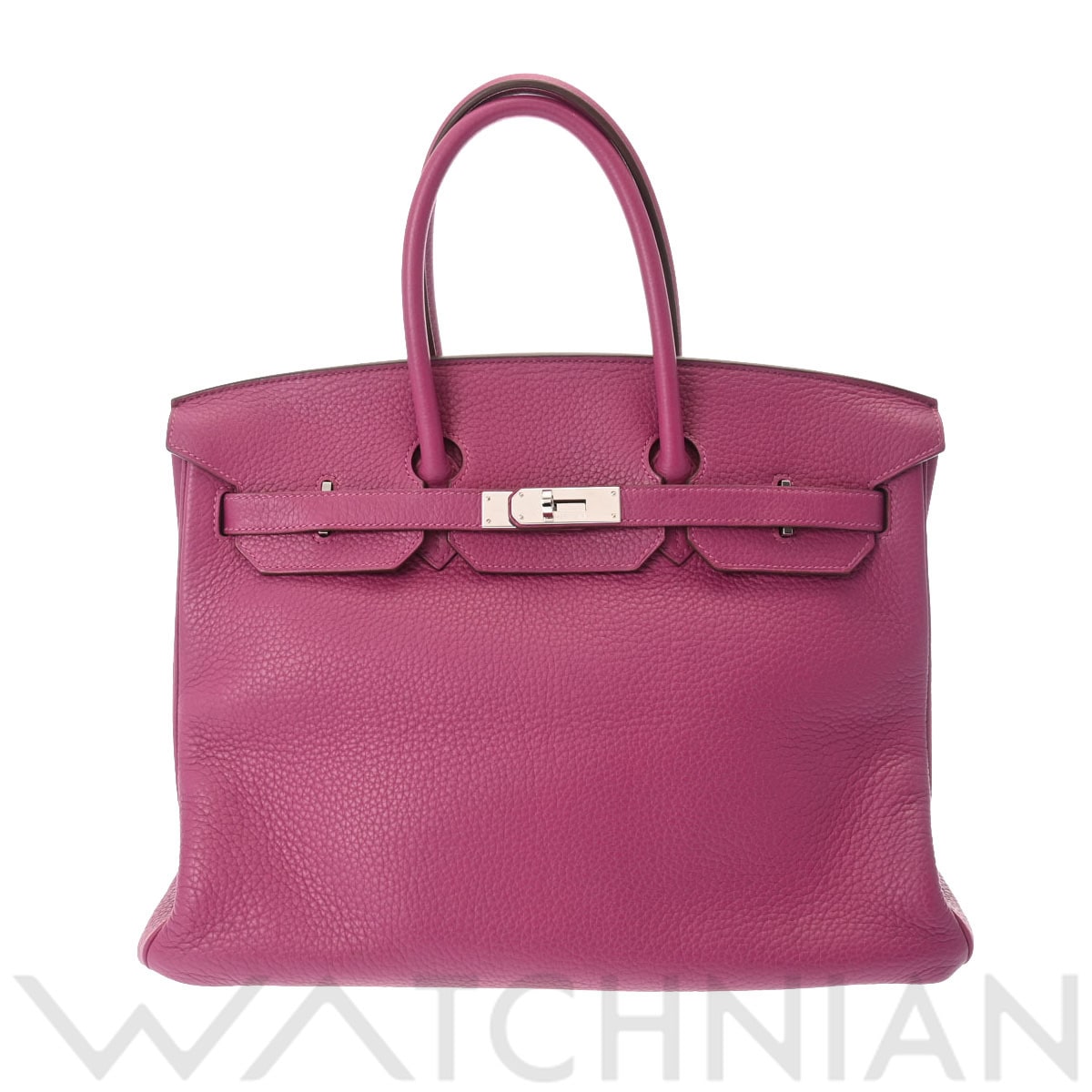 エルメス バーキン 35 トスカ/パラジウム金具 トリヨンクレマンス ユニセックス バッグ 【中古】【bag】