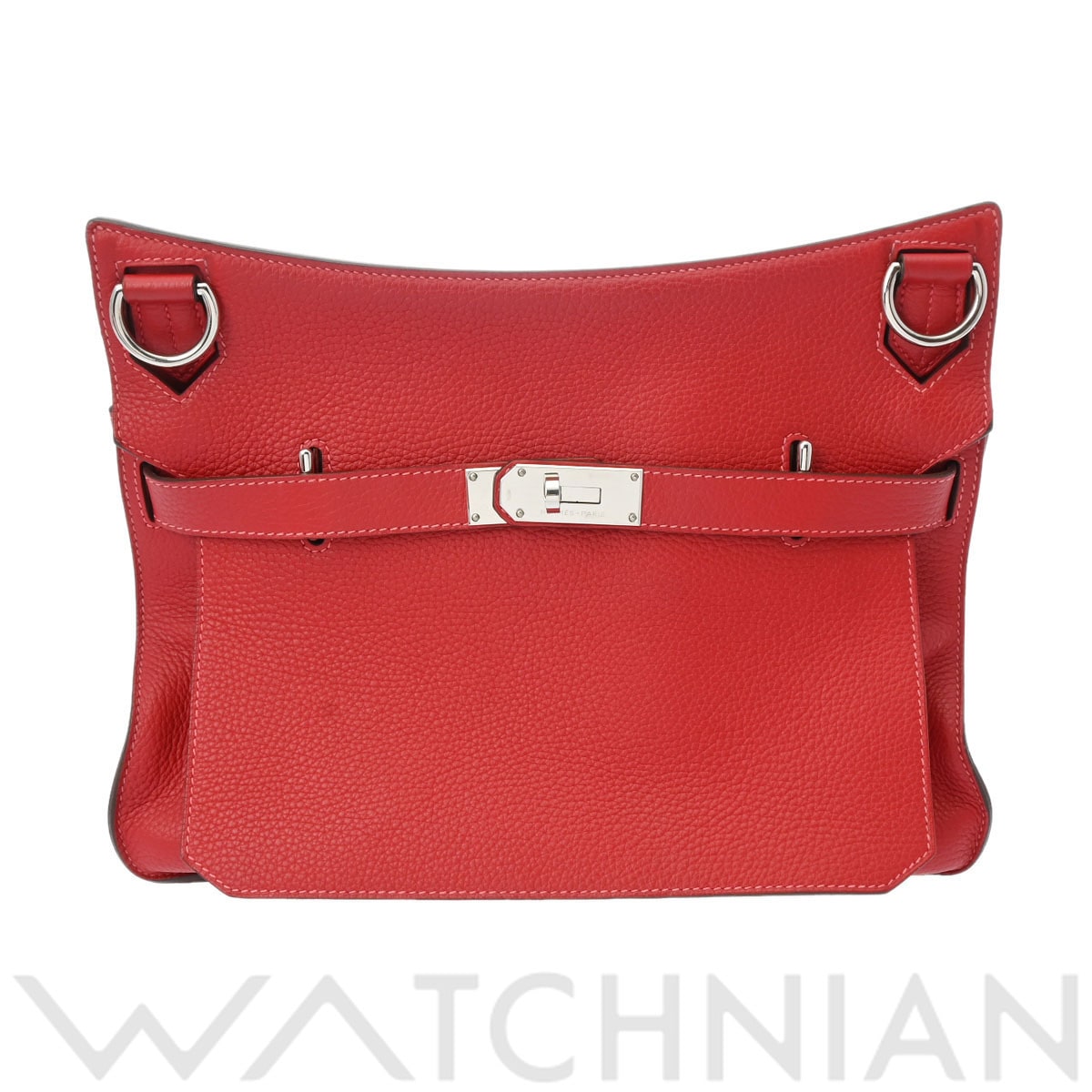 エルメス ジプシエール 34 エクラ ルージュカザック/ローズジャイプール トリヨンクレマンス ユニセックス バッグ 【中古】【bag】