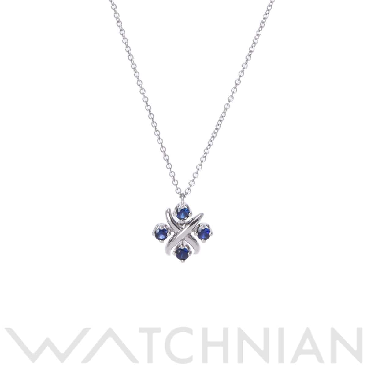 ティファニー リン ペンダント ネックレス ジャン・シュランバージェ　 Pt950プラチナ レディース ジュエリー 【中古】【jewelry】