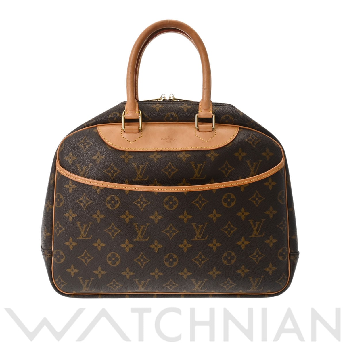ルイ ヴィトン モノグラム ドーヴィル ブラウン M47270 モノグラムキャンバス レディース バッグ 【中古】【bag】