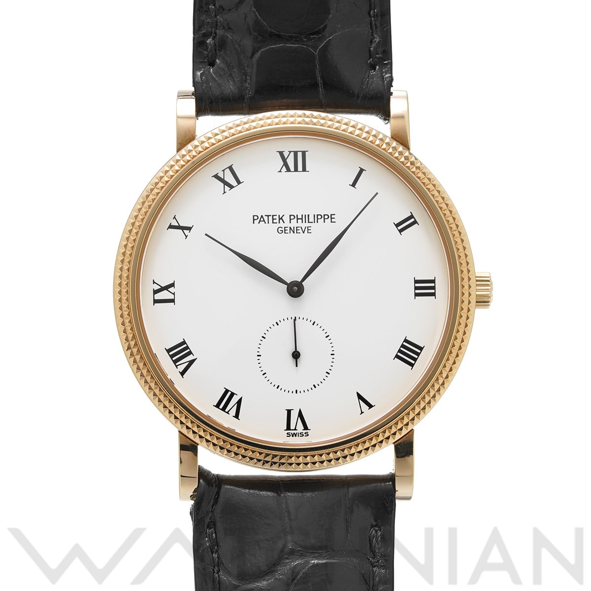パテック フィリップ カラトラバ 3919J-001 ホワイト メンズ 時計 【中古】【wristwatch】
