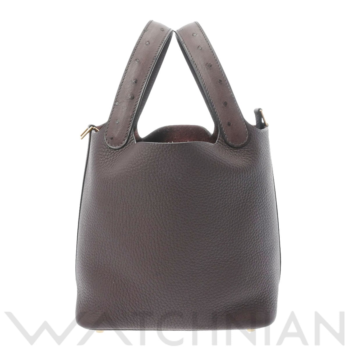 エルメス ピコタンロック タッチ PM  ルージュセリエ トリヨンクレマンス/オーストリッチ レディース バッグ 【未使用】【bag】