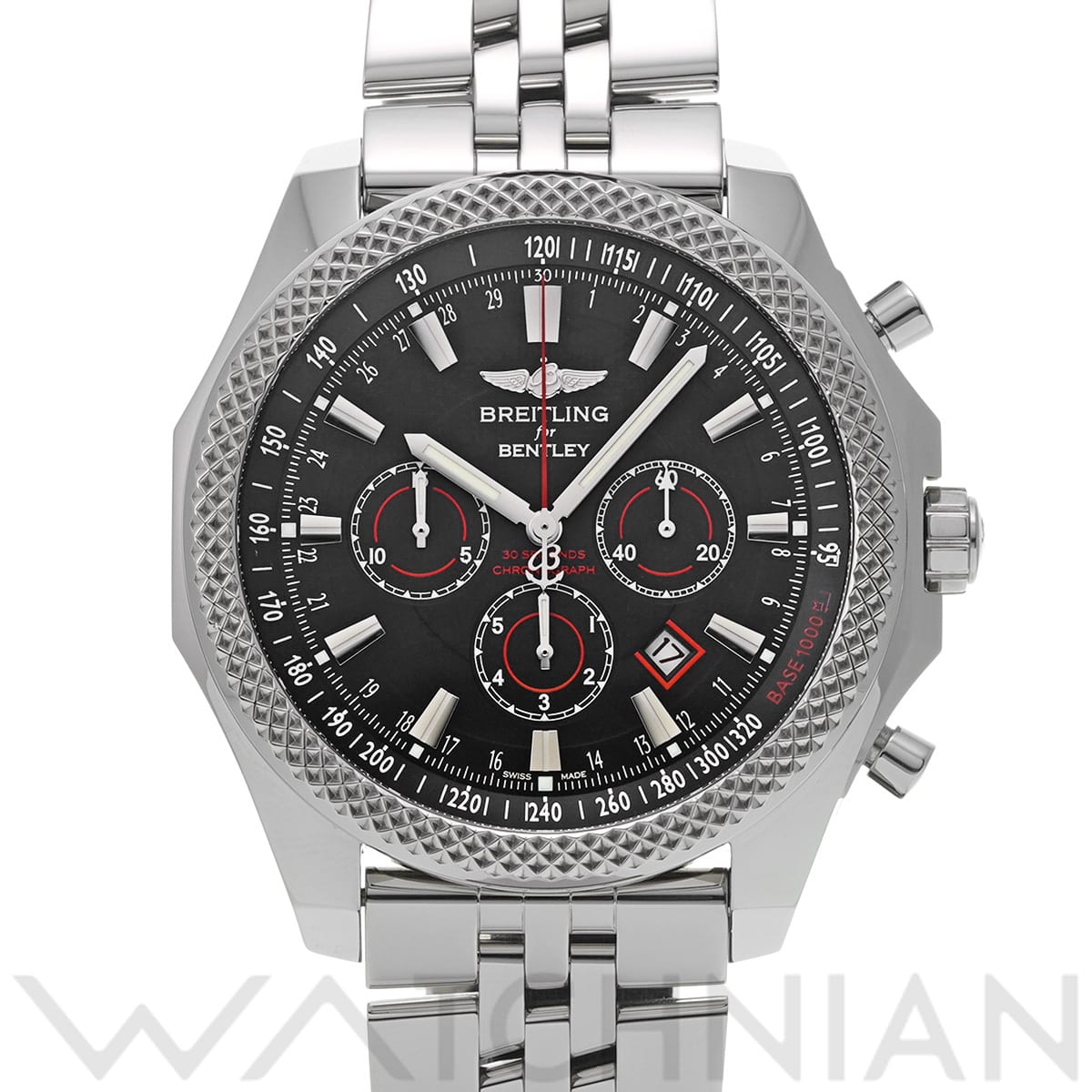 ブライトリング ベントレー バーナート A258B11FL ブラック メンズ 時計 【中古】【wristwatch】