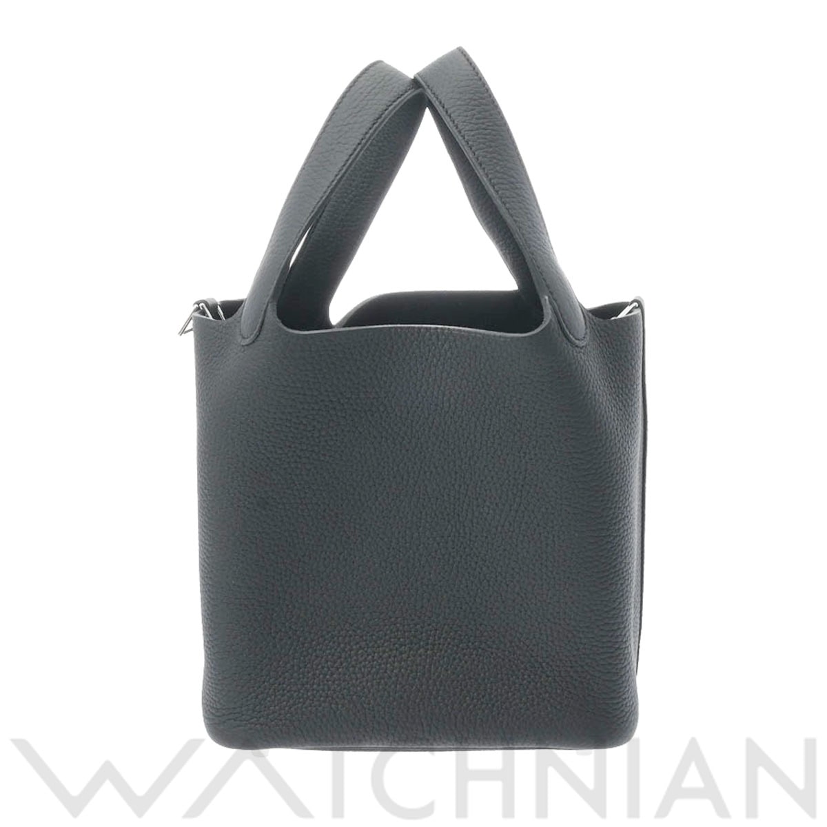 エルメス ピコタンロック PM  ブラック/パラジウム金具 トリヨンクレマンス レディース バッグ 【新品】【bag】