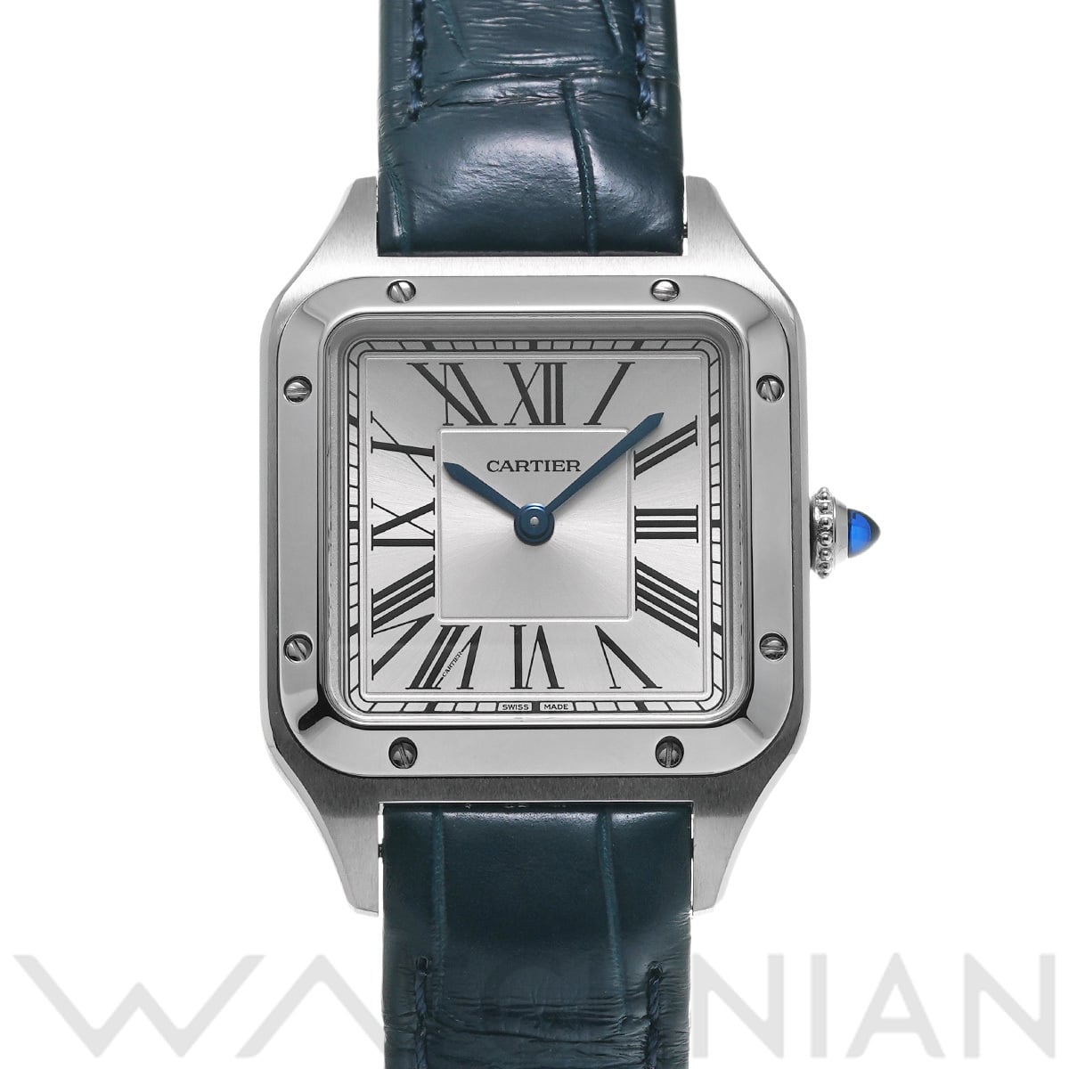 カルティエ サントス デュモン SM WSSA0023 シルバー レディース 時計 【中古】【wristwatch】