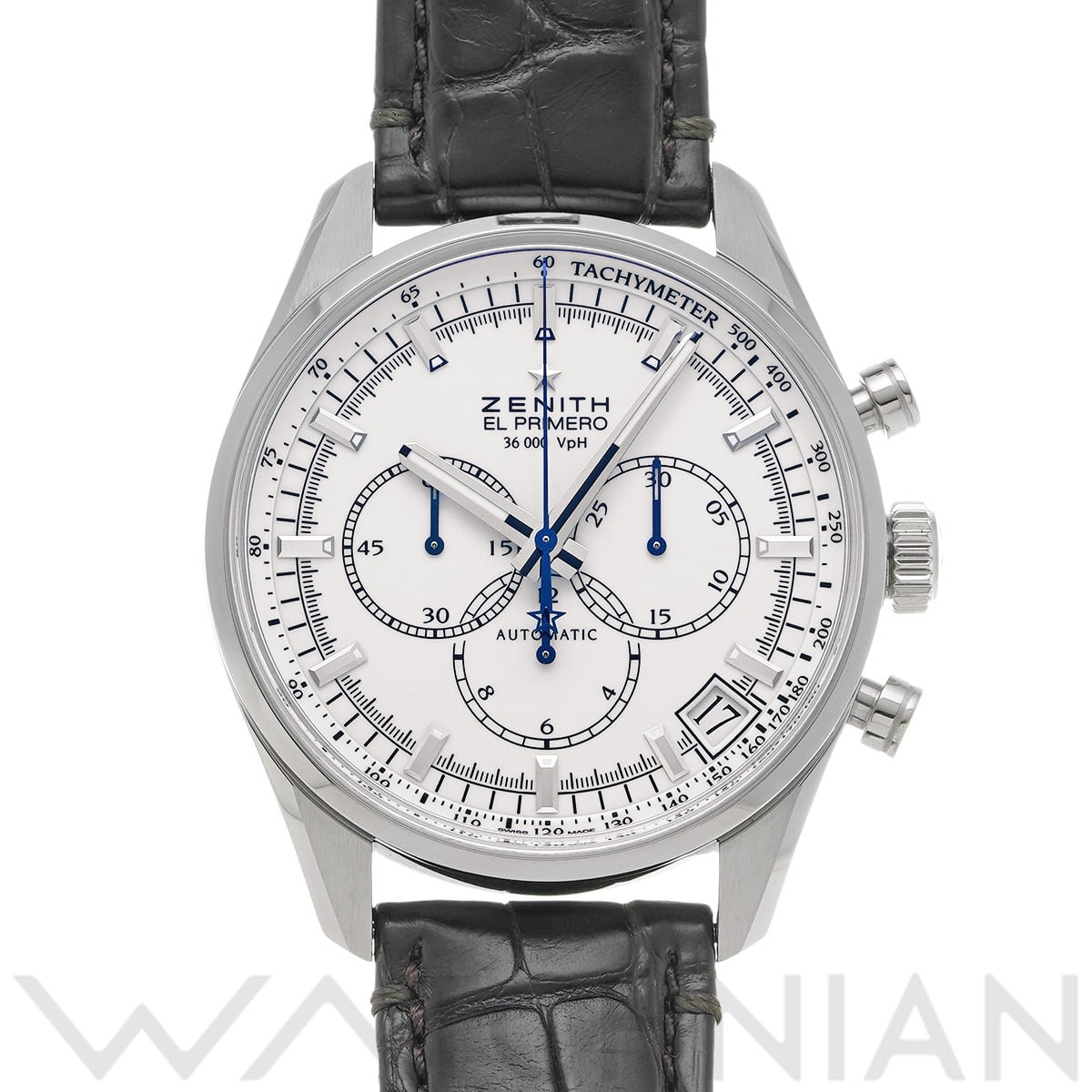 ゼニス エルプリメロ 36000VPH クラシック 03.2080.400/01.C494 ホワイト メンズ 時計 【中古】【wristwatch】
