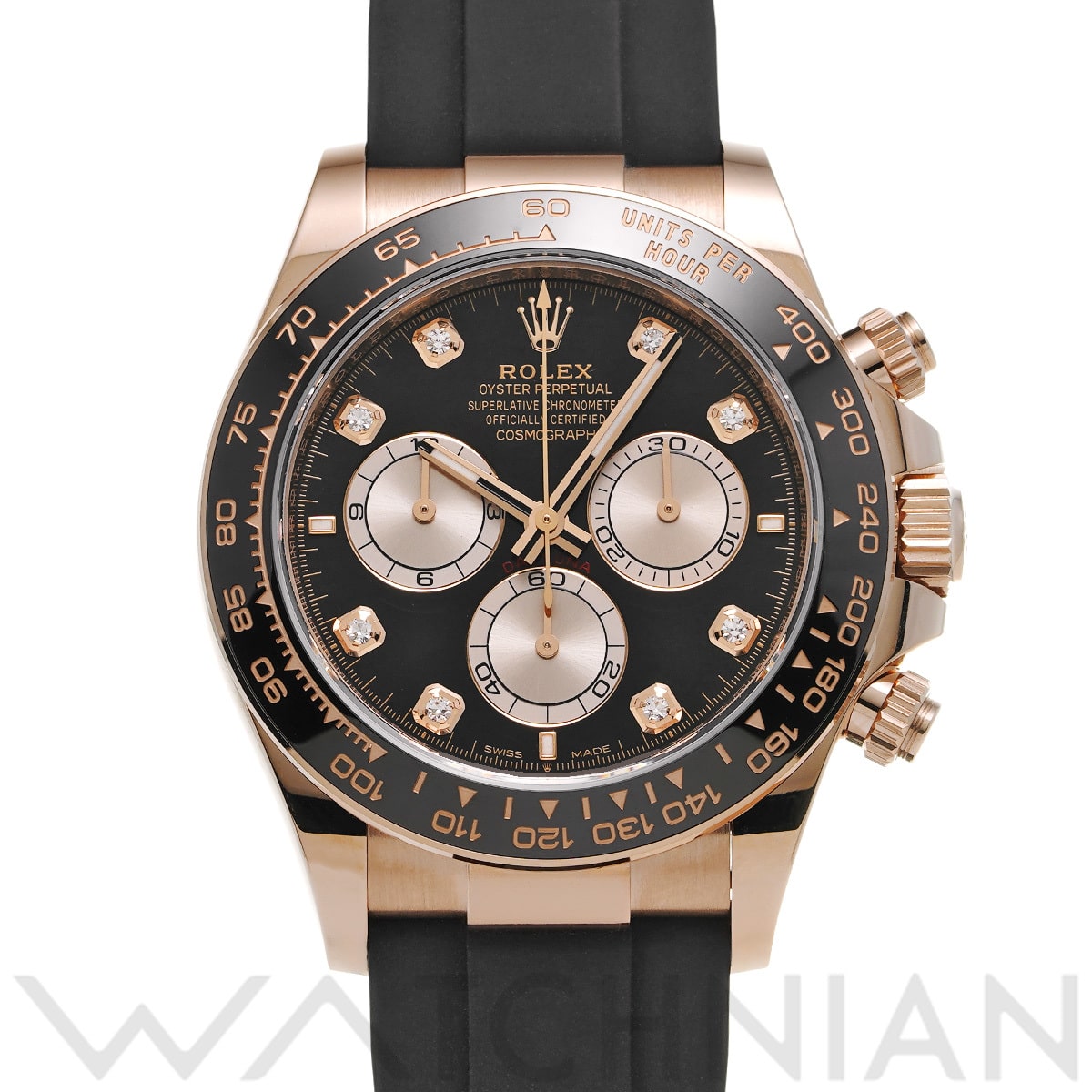 ロレックス コスモグラフ デイトナ 126515LNG ブライトブラック/サンダスト/ダイヤモンド メンズ 時計 【中古】【wristwatch】