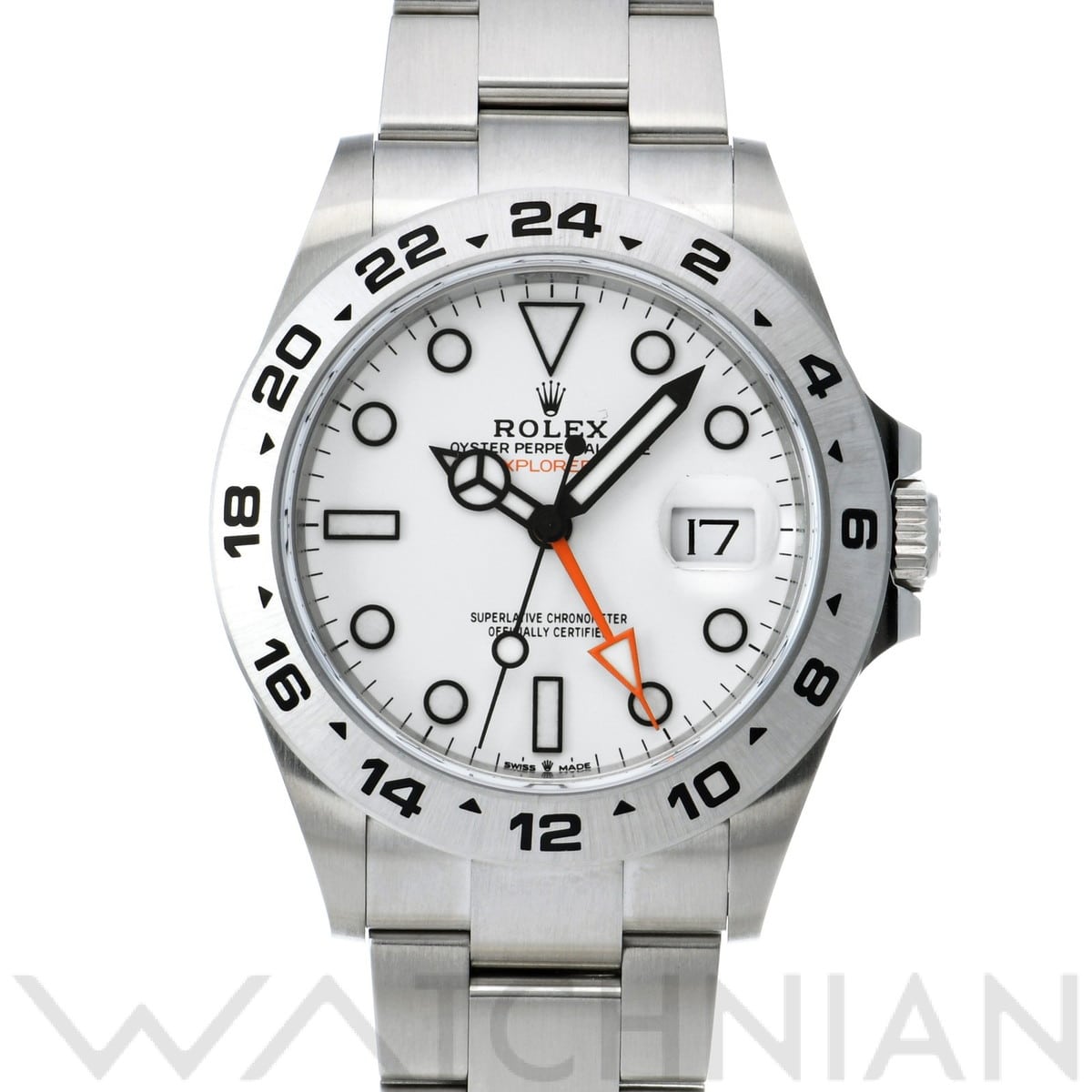 ロレックス エクスプローラーII 226570 ホワイト メンズ 時計 【中古】【wristwatch】