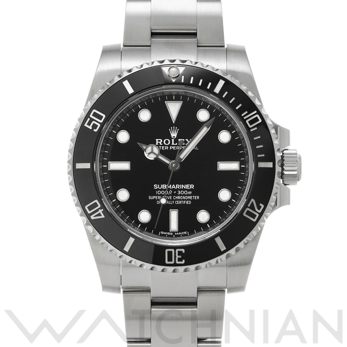 ロレックス サブマリーナ 114060 ブラック メンズ 時計 【中古】【wristwatch】