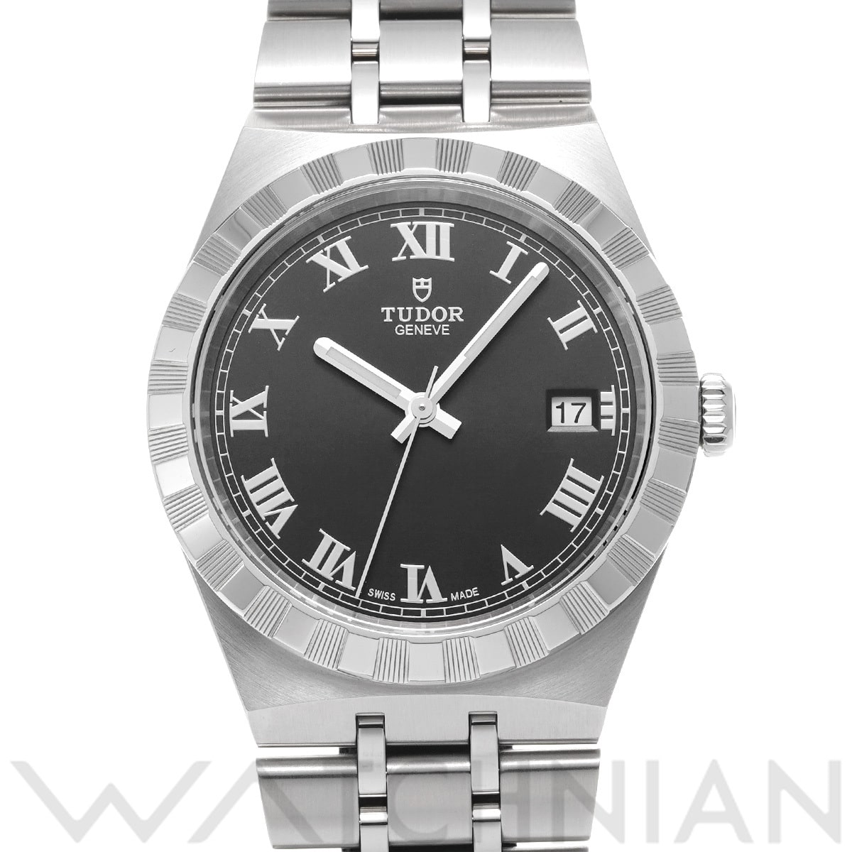 チューダー / チュードル ロイヤル 28500 ブラック メンズ 時計 【中古】【wristwatch】