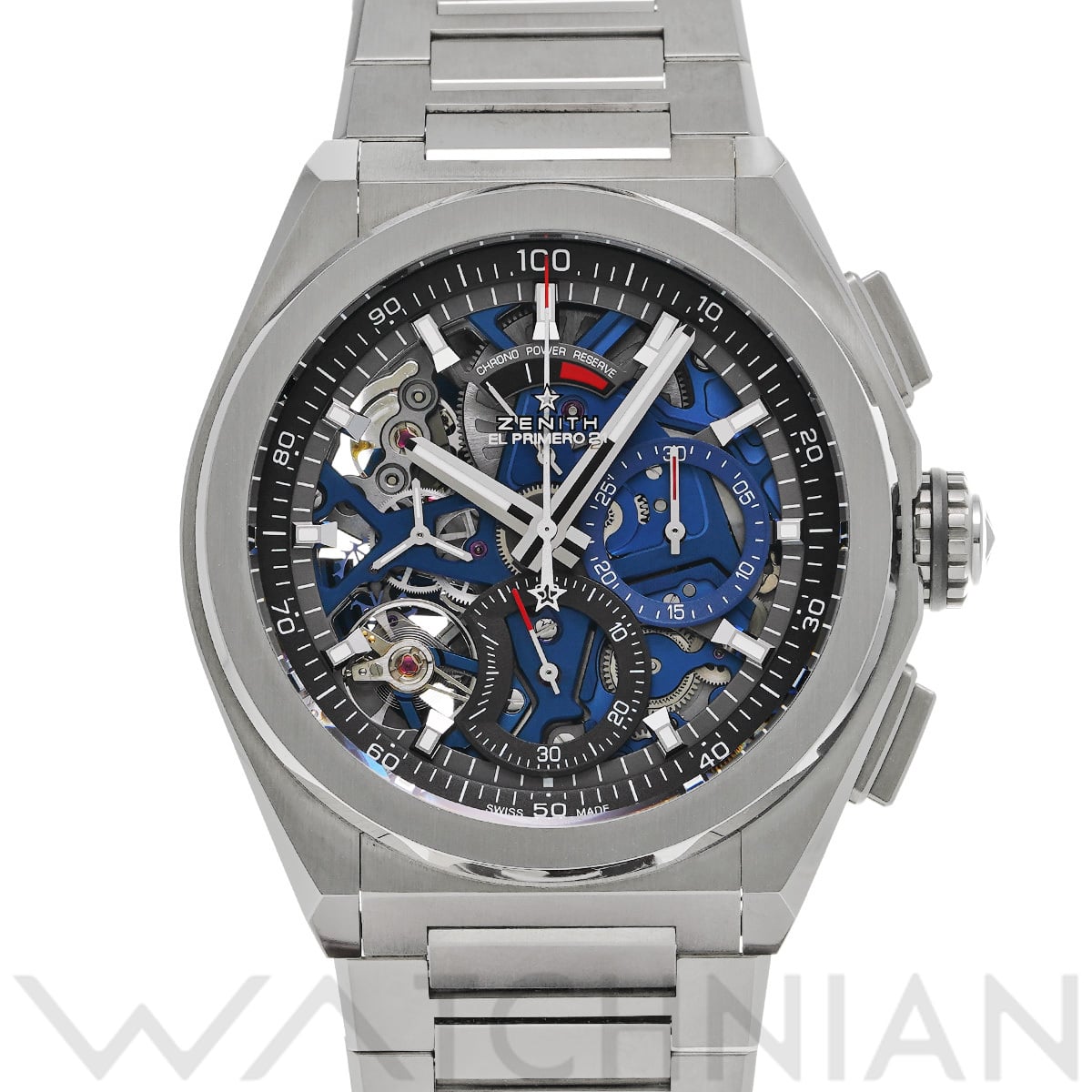 ゼニス デファイ エル・プリメロ 21 95.9002.9004/78.M9000 スケルトン メンズ 時計 【中古】【wristwatch】