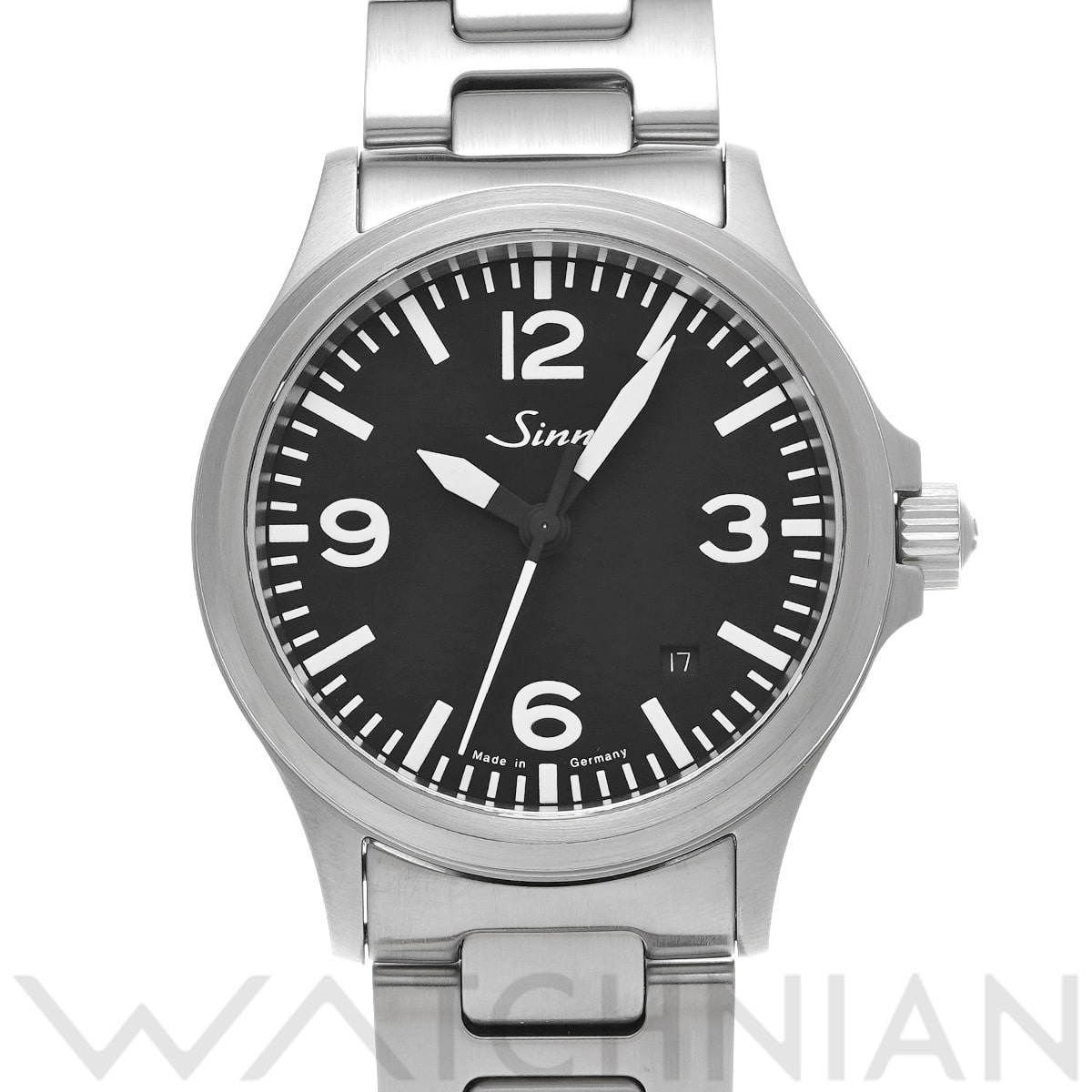 ジン インストゥルメント ウォッチ 556.A ブラック メンズ 時計 【中古】【wristwatch】