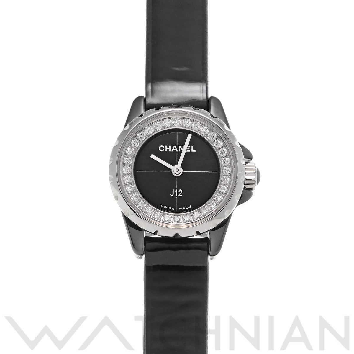 シャネル J12 XS H4663 ブラック レディース 時計 【中古】【wristwatch】