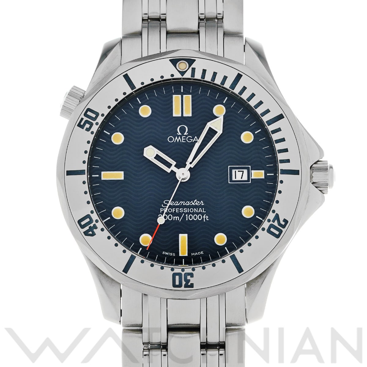 オメガ シーマスター プロフェッショナル 300 2542.80 ブルー メンズ 時計 【中古】【wristwatch】